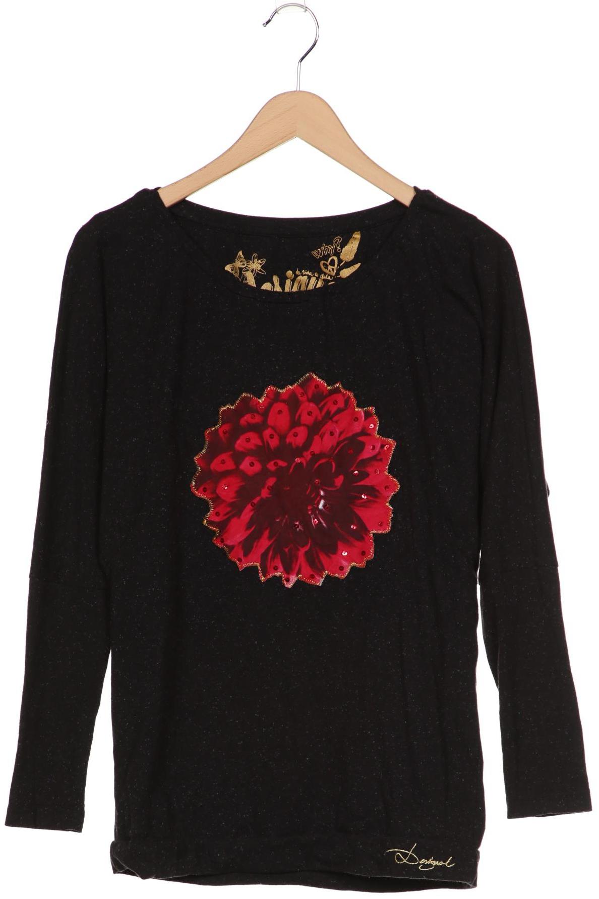 

Desigual Damen Langarmshirt, schwarz