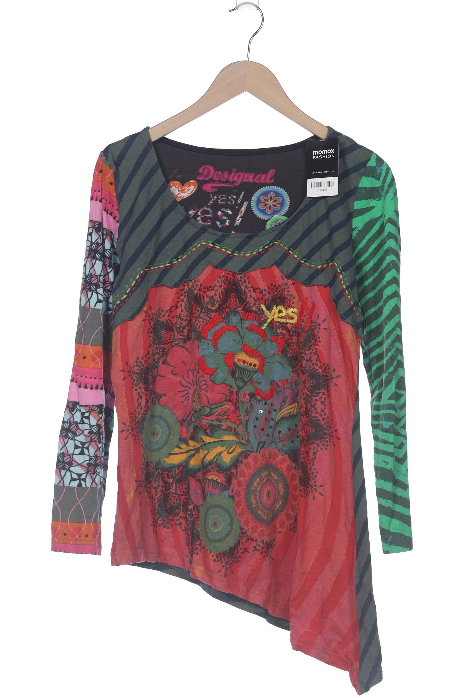 

Desigual Damen Langarmshirt, mehrfarbig, Gr. 42