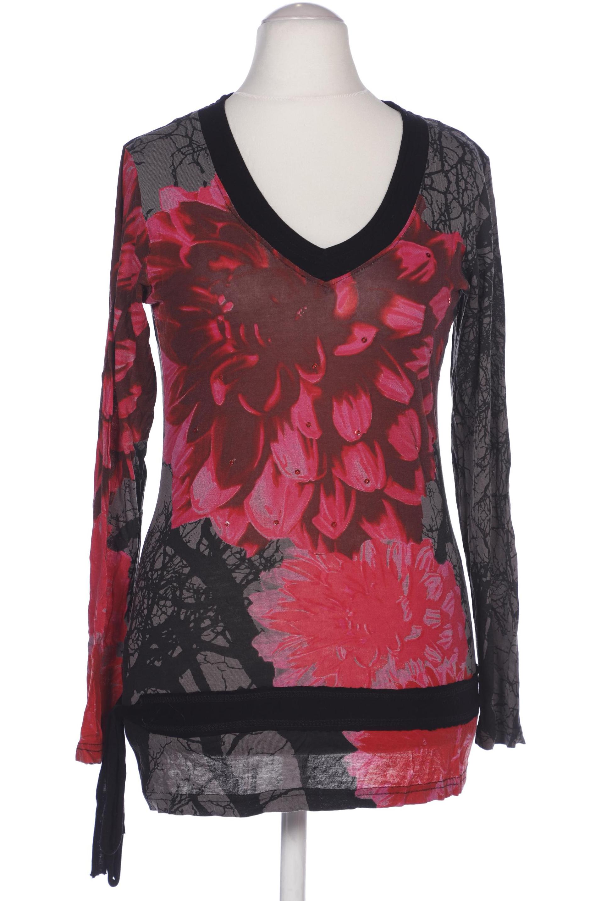 

Desigual Damen Langarmshirt, grau, Gr. 38