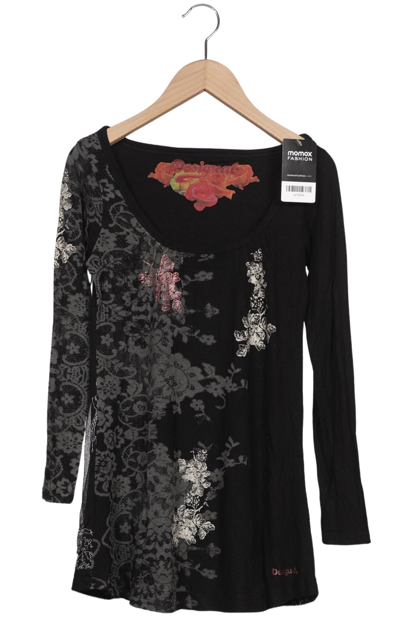 

Desigual Damen Langarmshirt, schwarz, Gr. 36