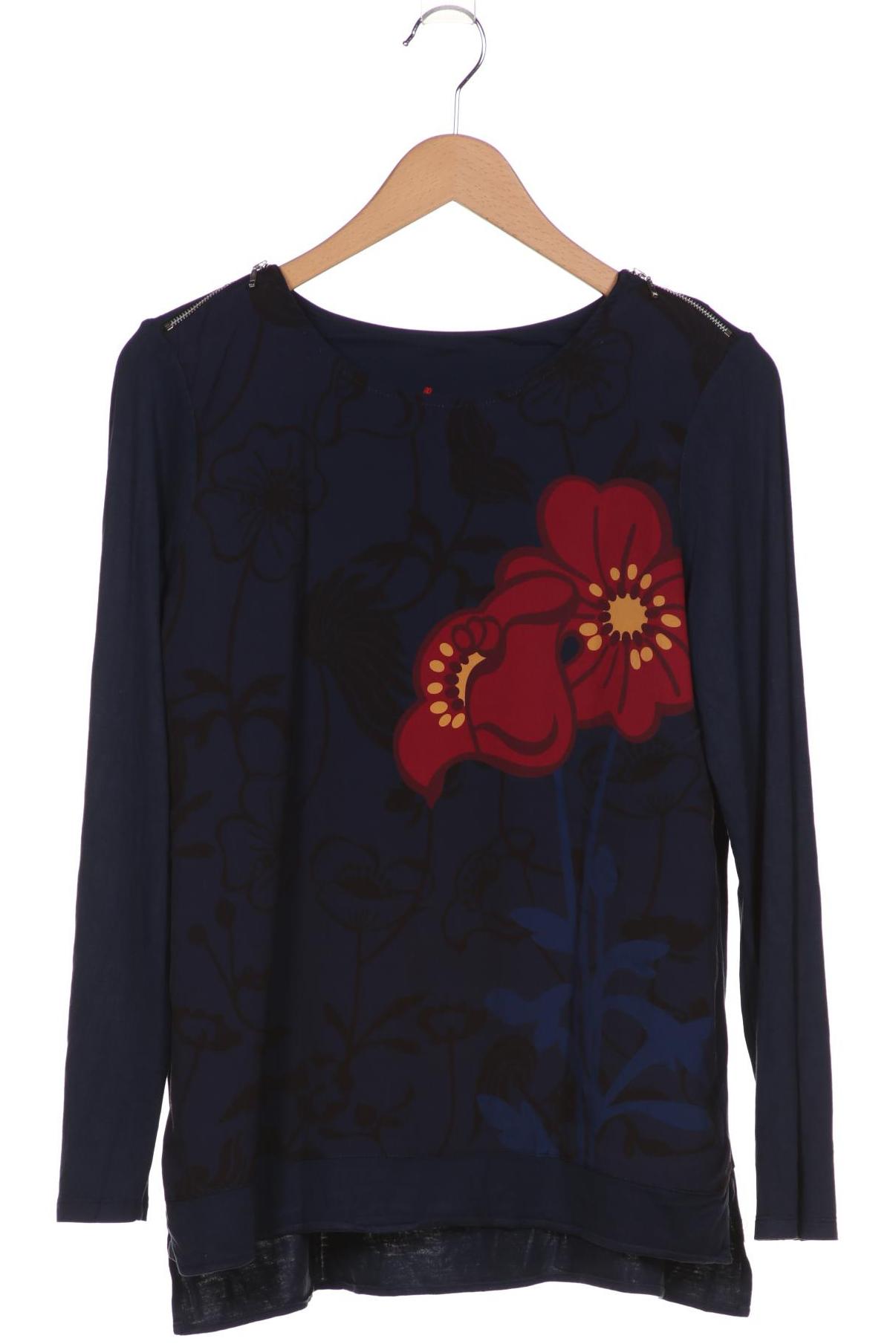 

Desigual Damen Langarmshirt, marineblau, Gr. 44