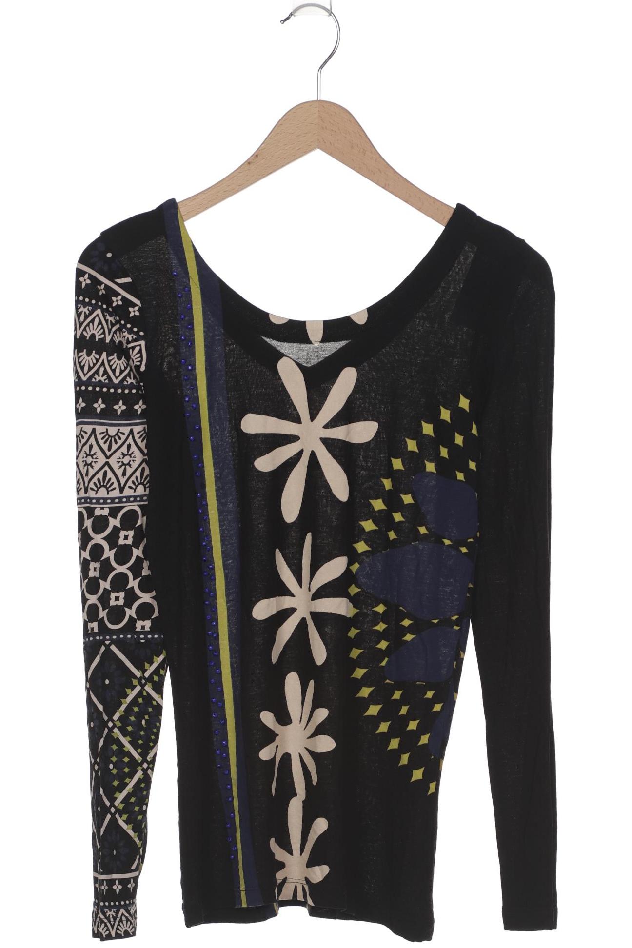 

Desigual Damen Langarmshirt, schwarz, Gr. 36