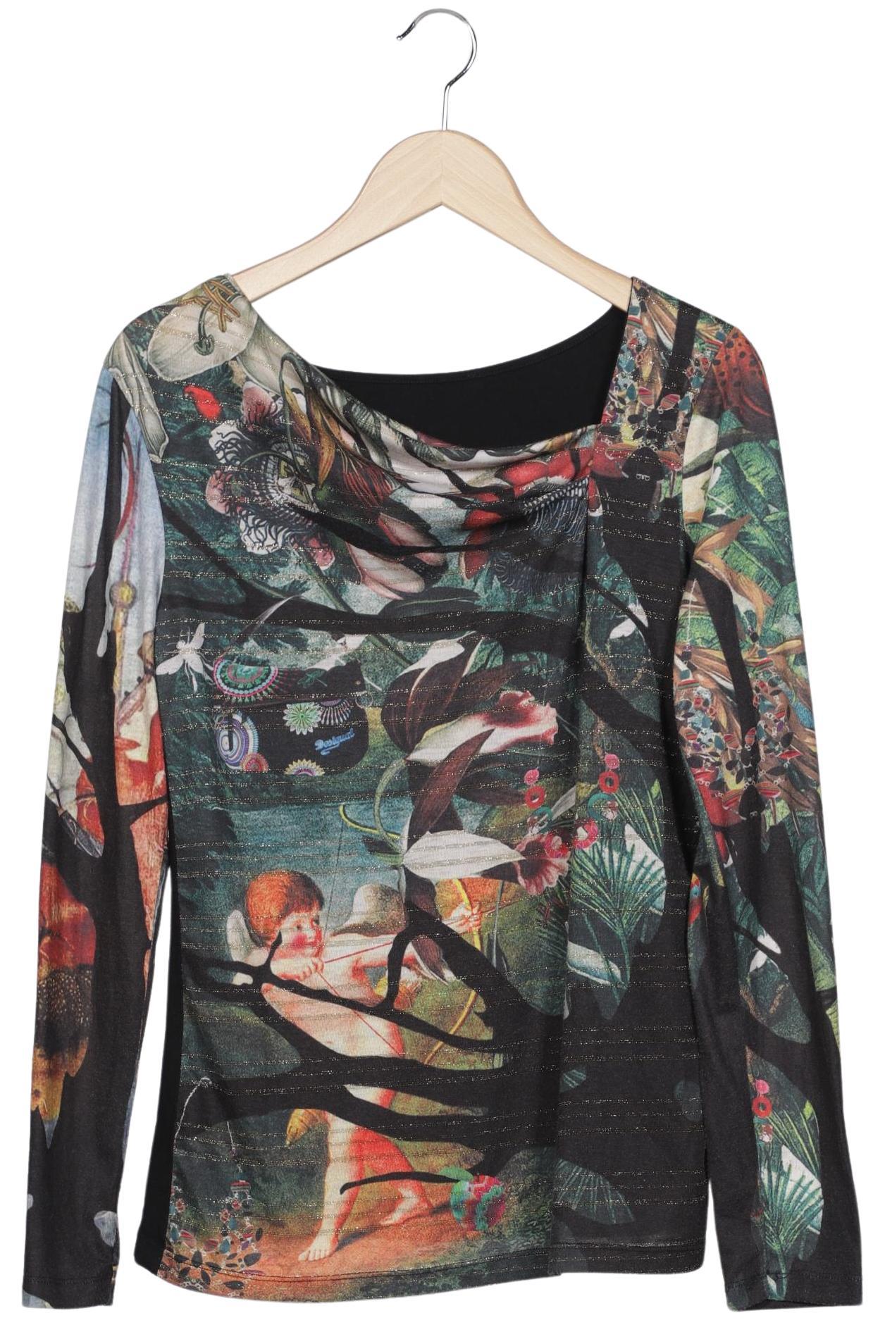 

Desigual Damen Langarmshirt, mehrfarbig, Gr. 42