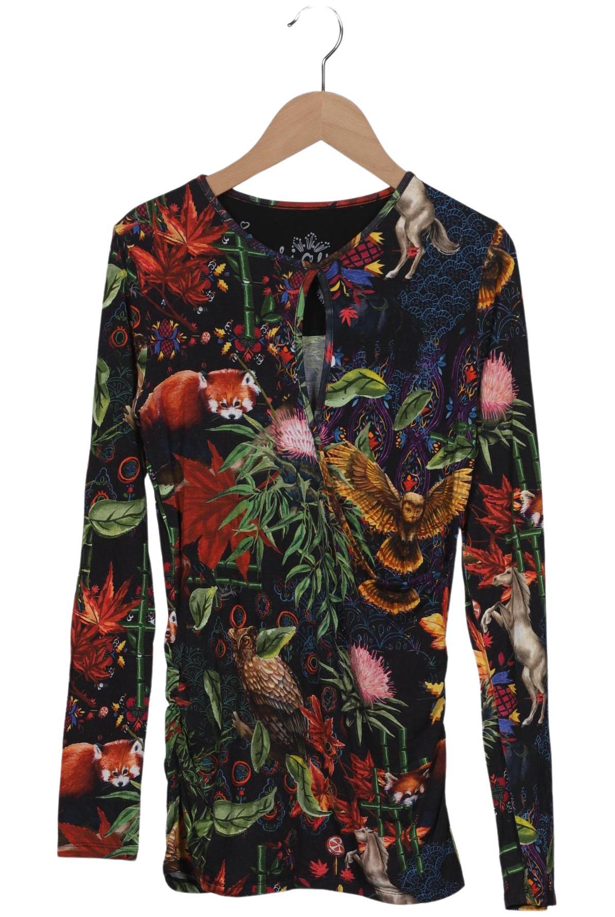 

Desigual Damen Langarmshirt, schwarz, Gr. 34