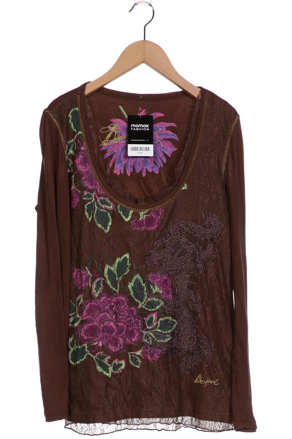 

Desigual Damen Langarmshirt, braun