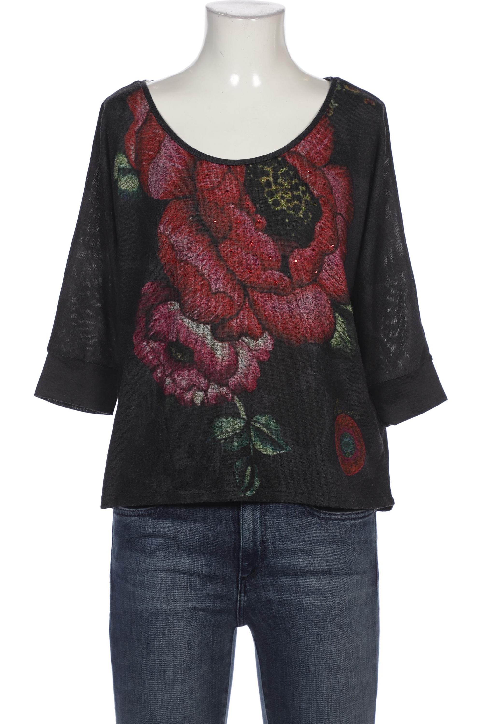 

Desigual Damen Langarmshirt, grau, Gr. 36
