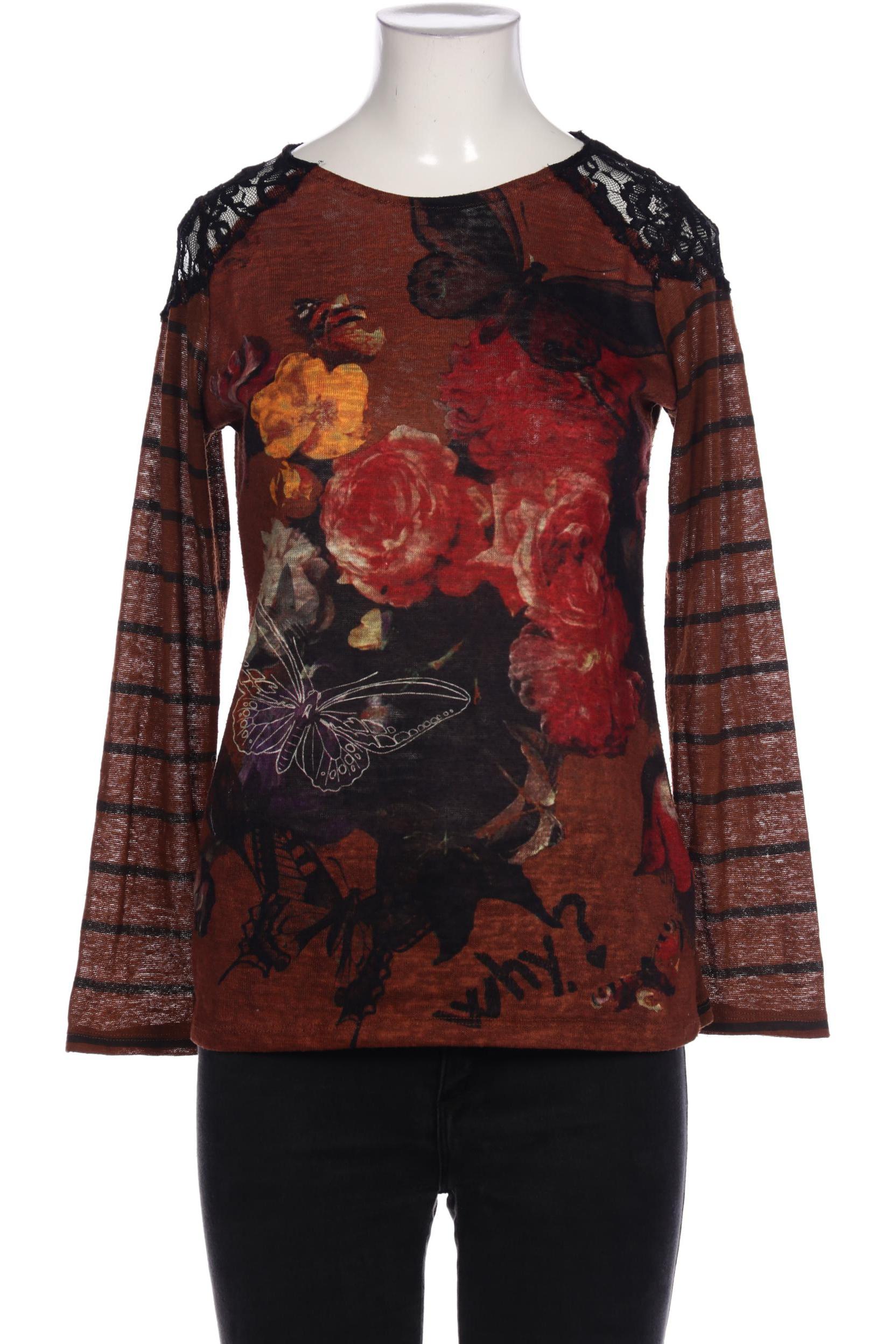 

Desigual Damen Langarmshirt, braun, Gr. 36