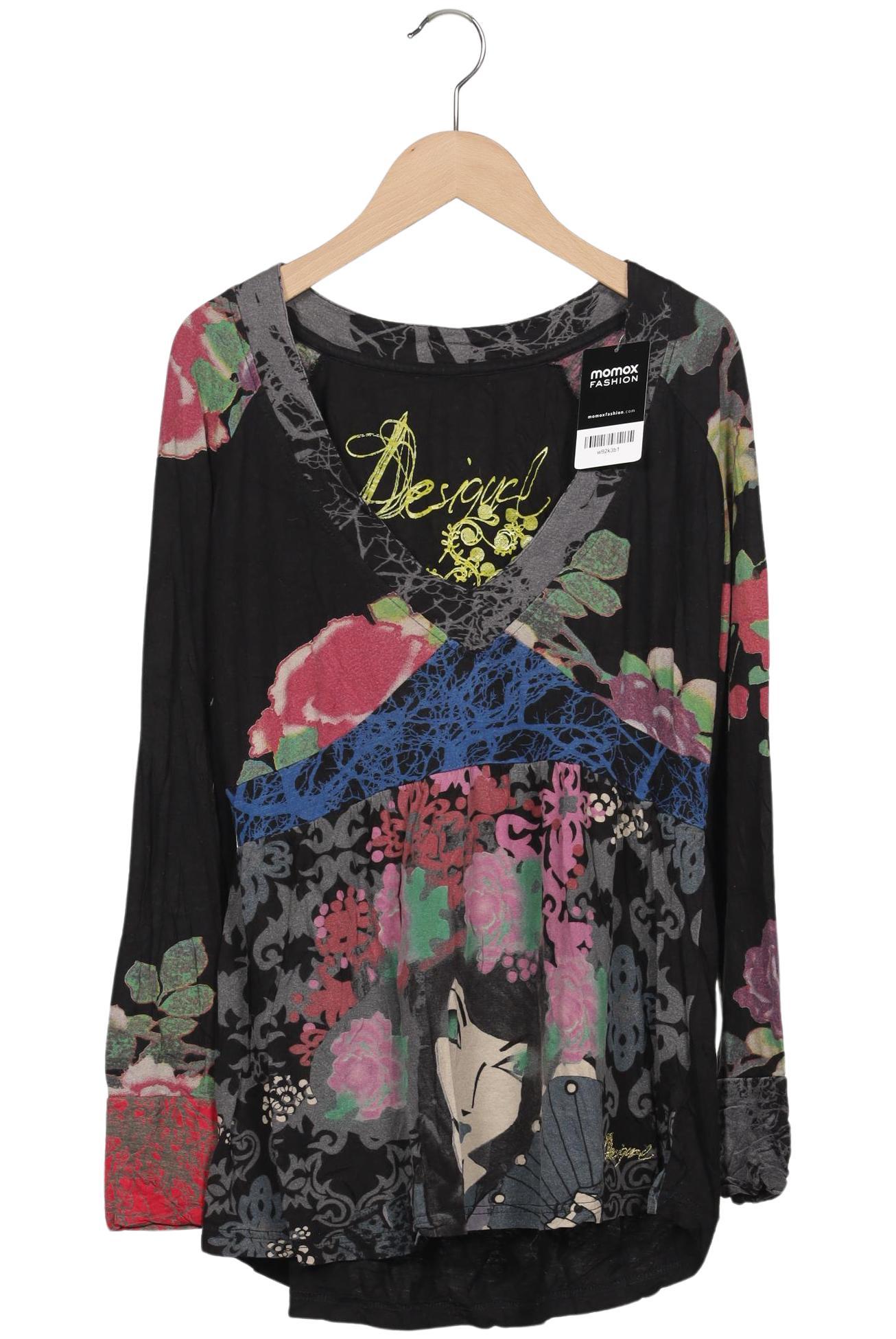 

Desigual Damen Langarmshirt, schwarz, Gr. 44