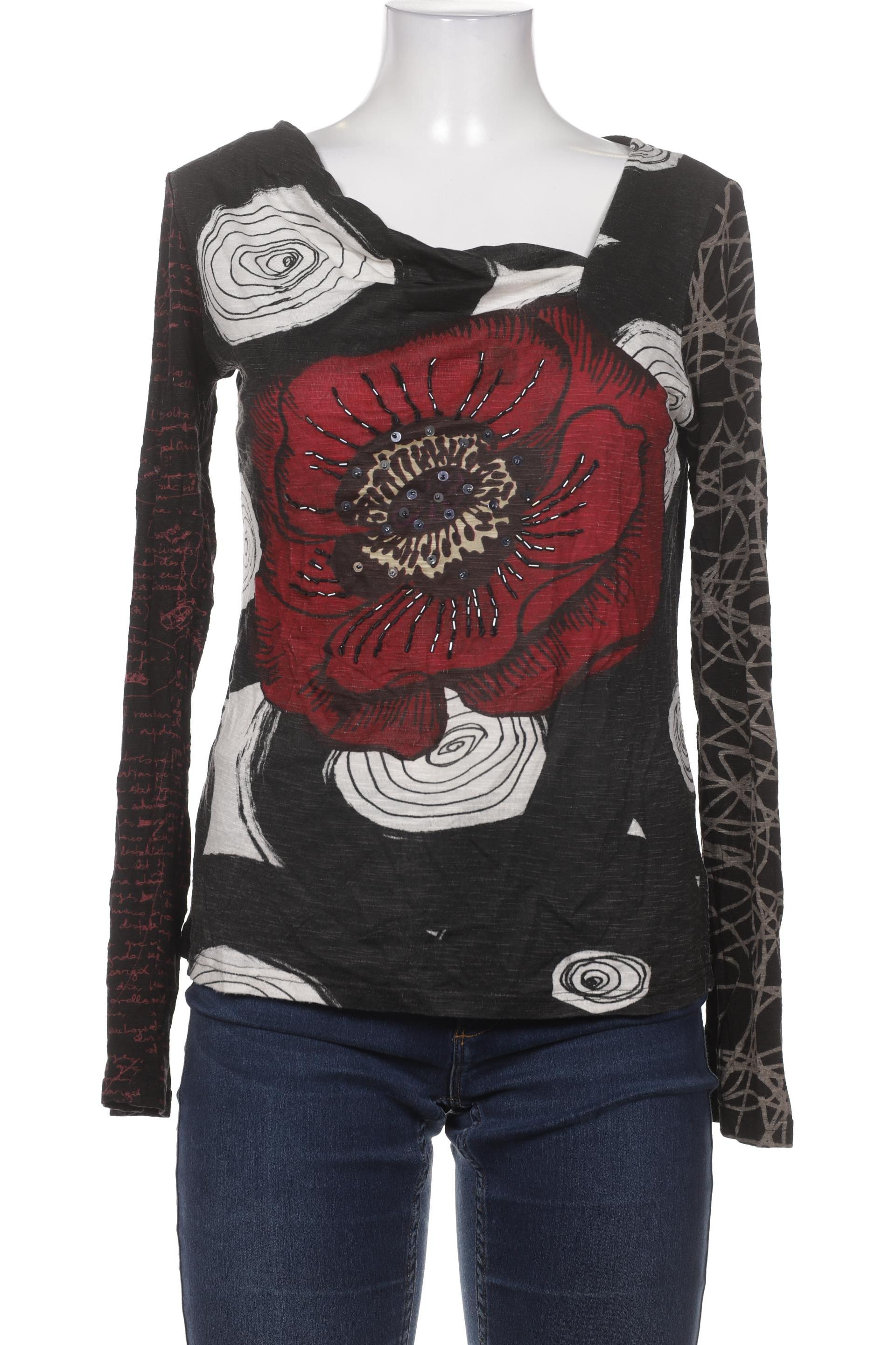 

Desigual Damen Langarmshirt, schwarz, Gr. 42