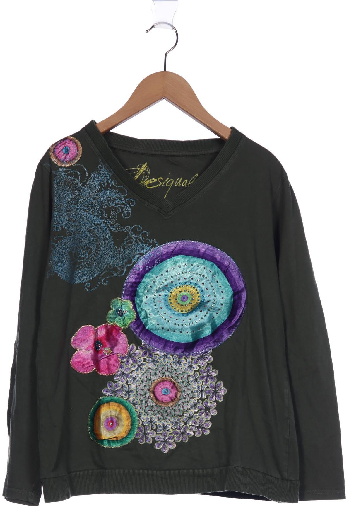 

Desigual Damen Langarmshirt, grün