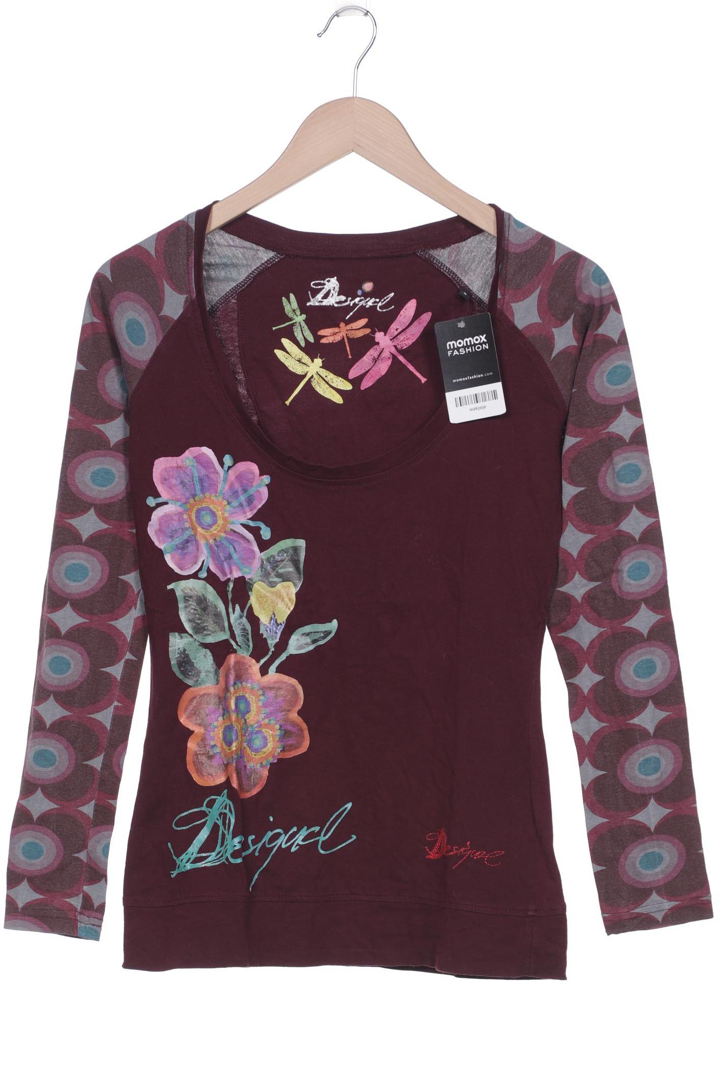 

Desigual Damen Langarmshirt, bordeaux