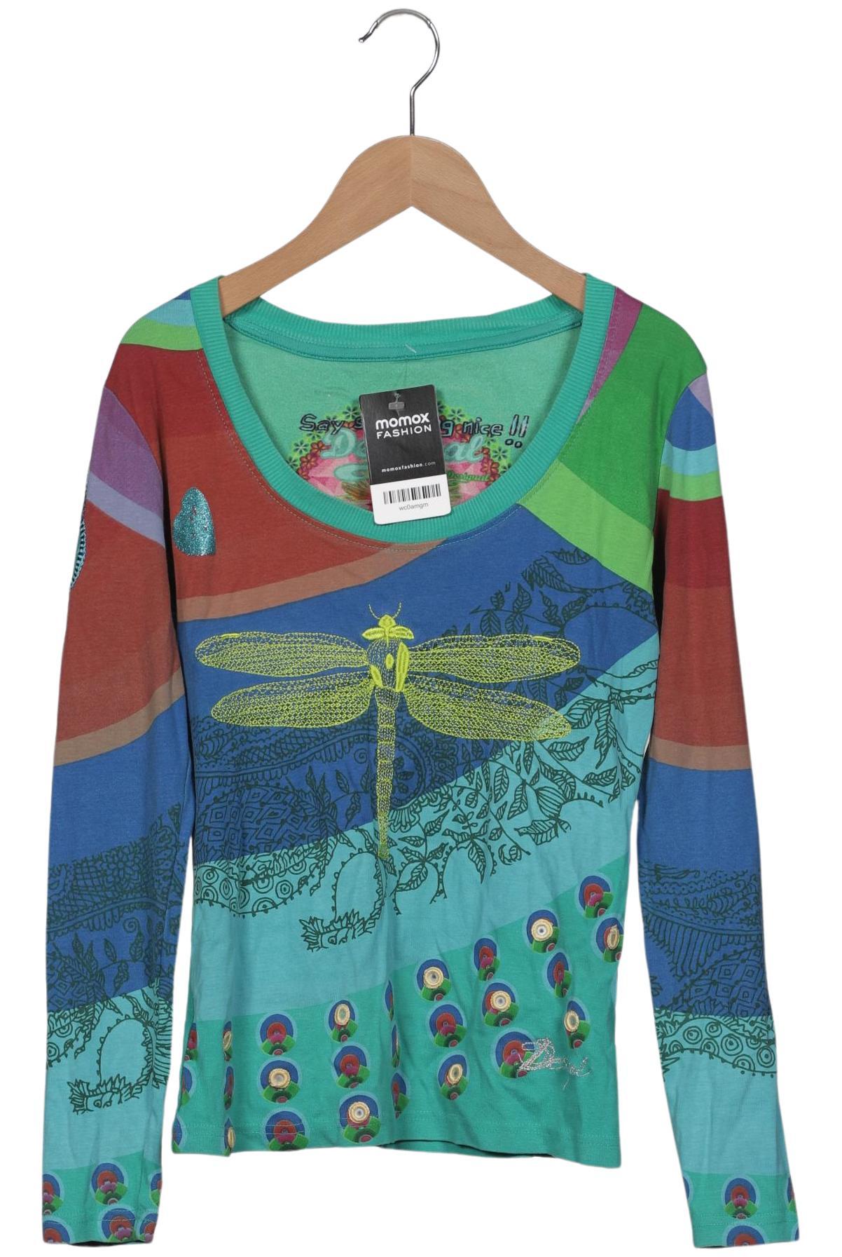 

Desigual Damen Langarmshirt, mehrfarbig, Gr. 36