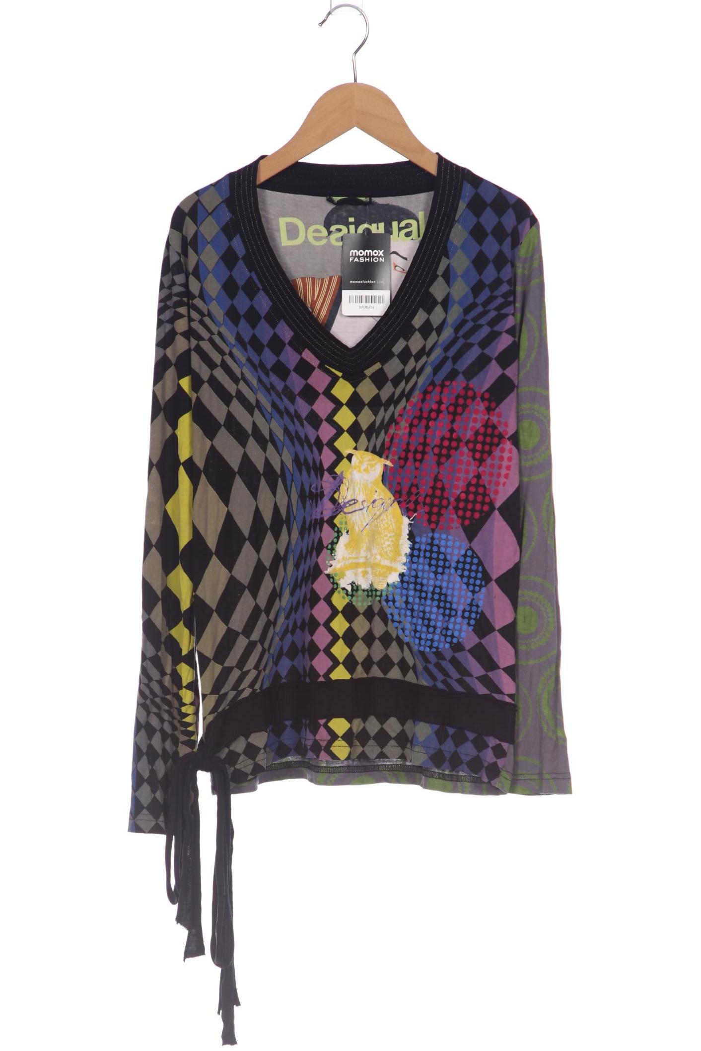 

Desigual Damen Langarmshirt, mehrfarbig, Gr. 38