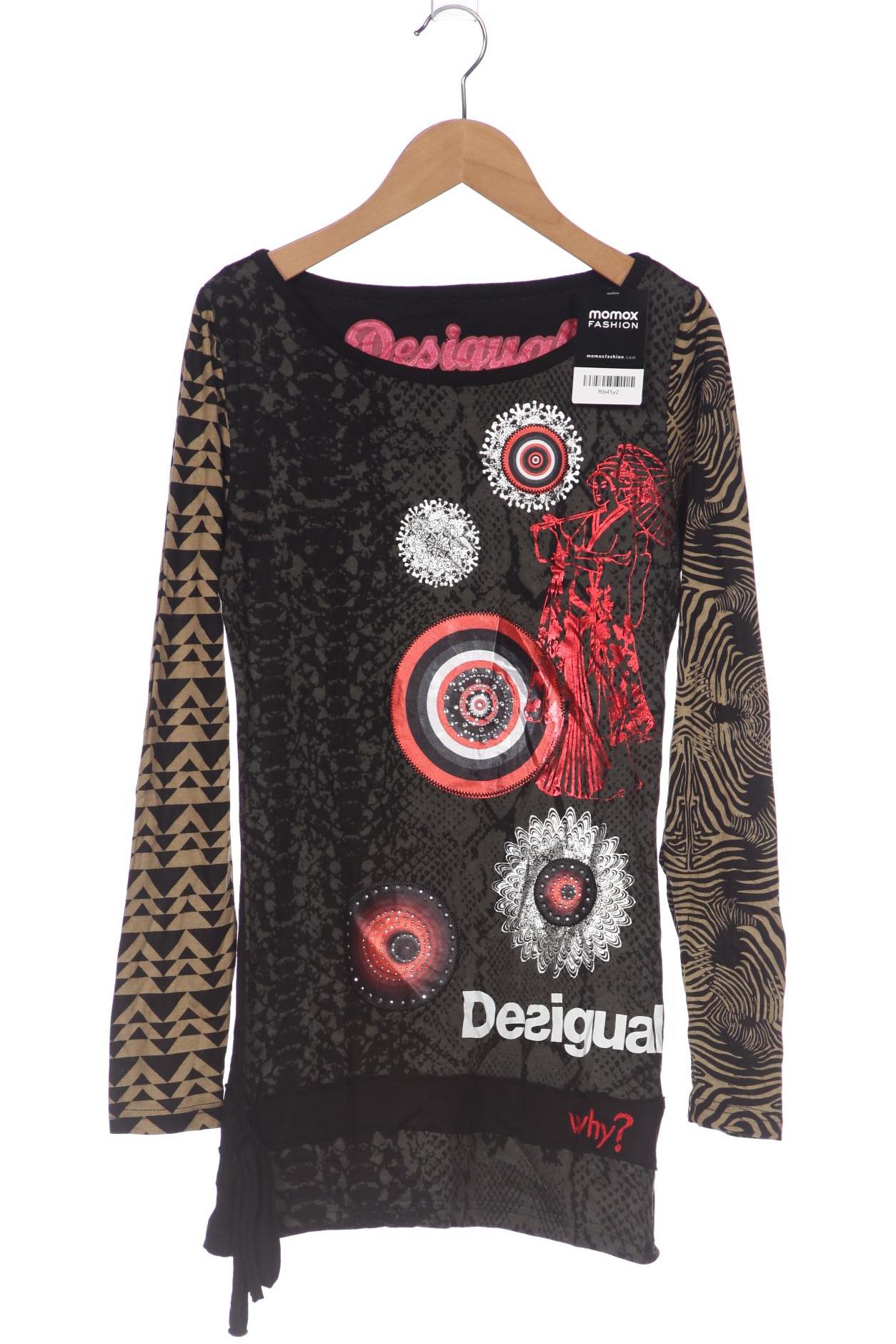 

Desigual Damen Langarmshirt, mehrfarbig, Gr. 34