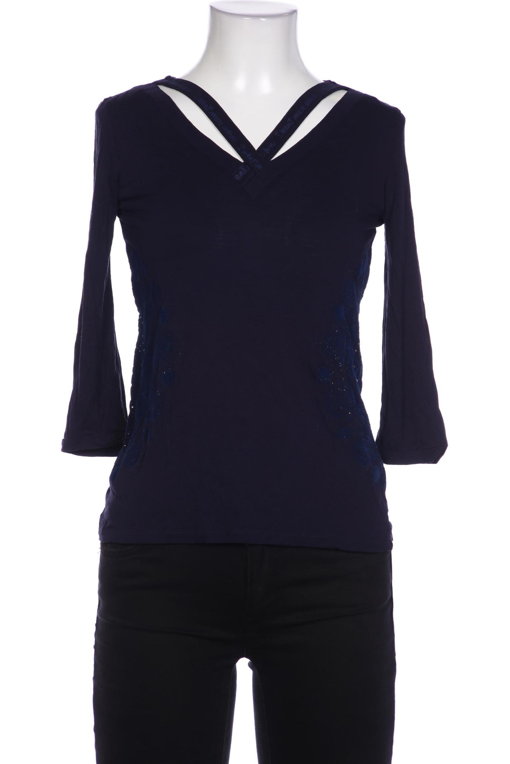 

Desigual Damen Langarmshirt, marineblau