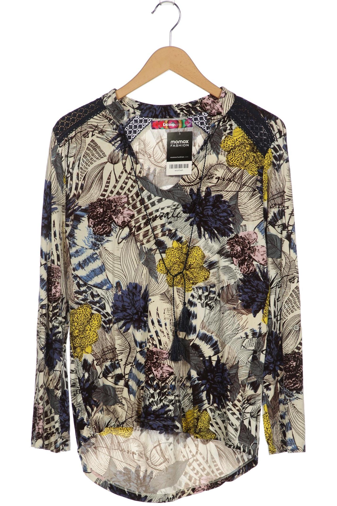 

Desigual Damen Langarmshirt, mehrfarbig, Gr. 42