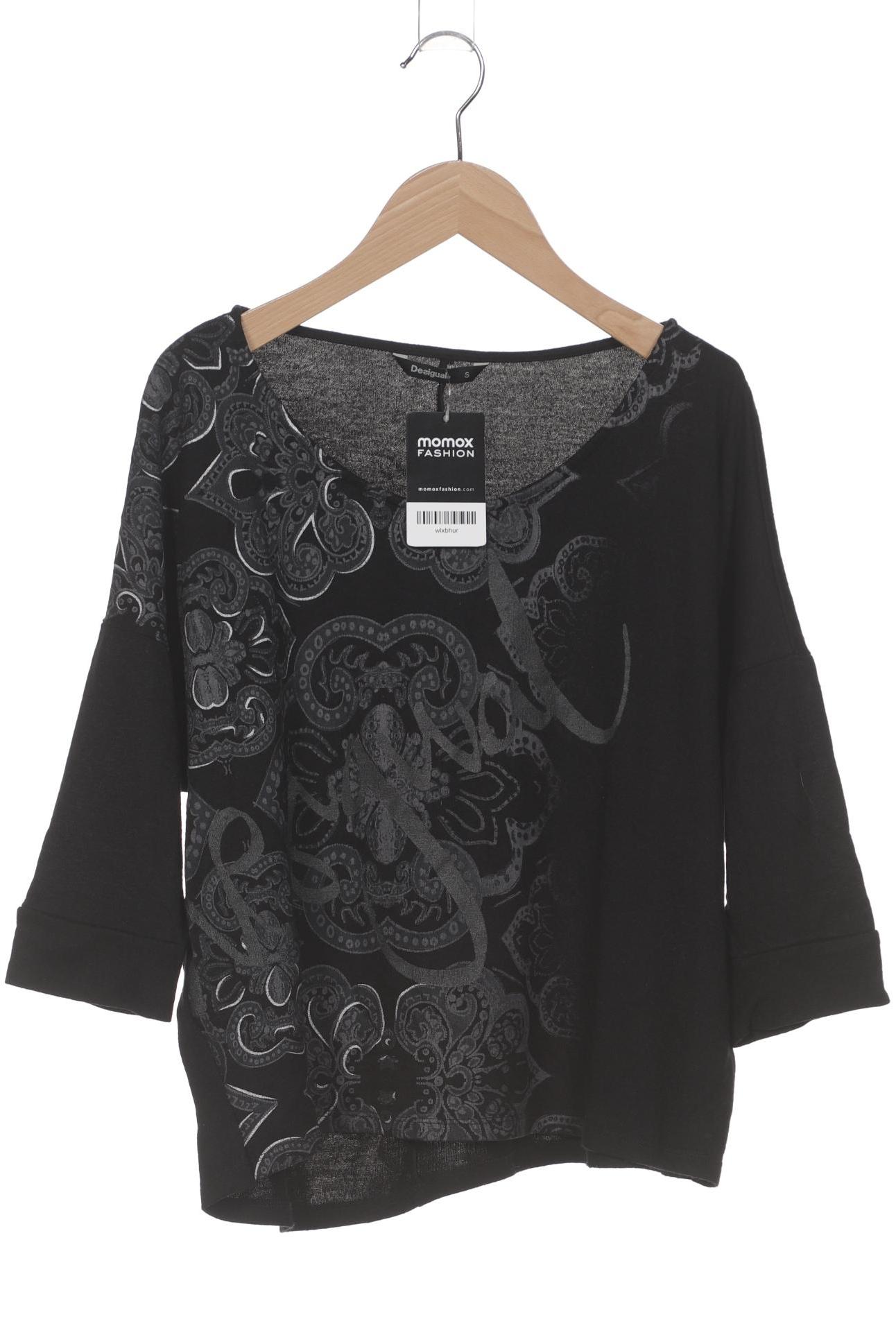 

Desigual Damen Langarmshirt, schwarz, Gr. 36