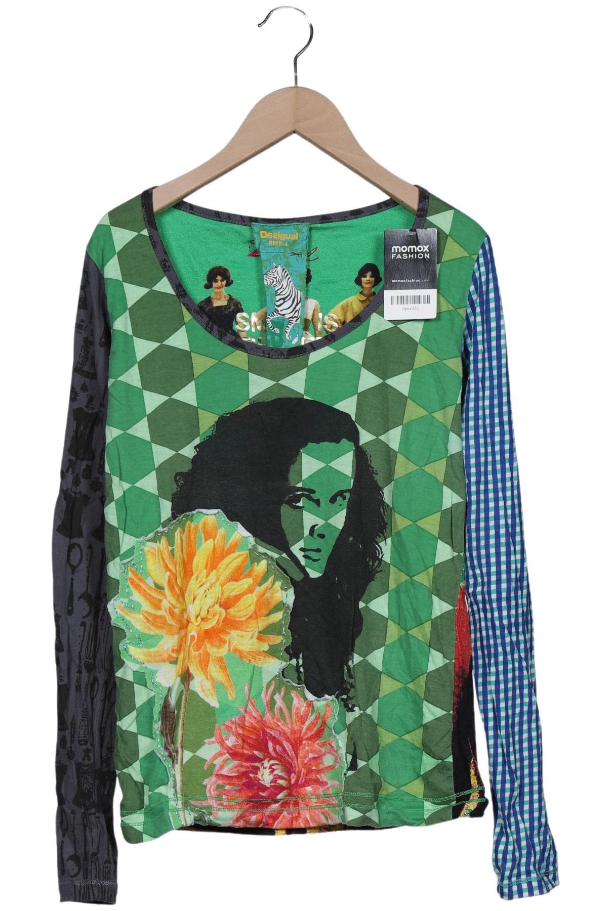

Desigual Damen Langarmshirt, mehrfarbig, Gr. 42