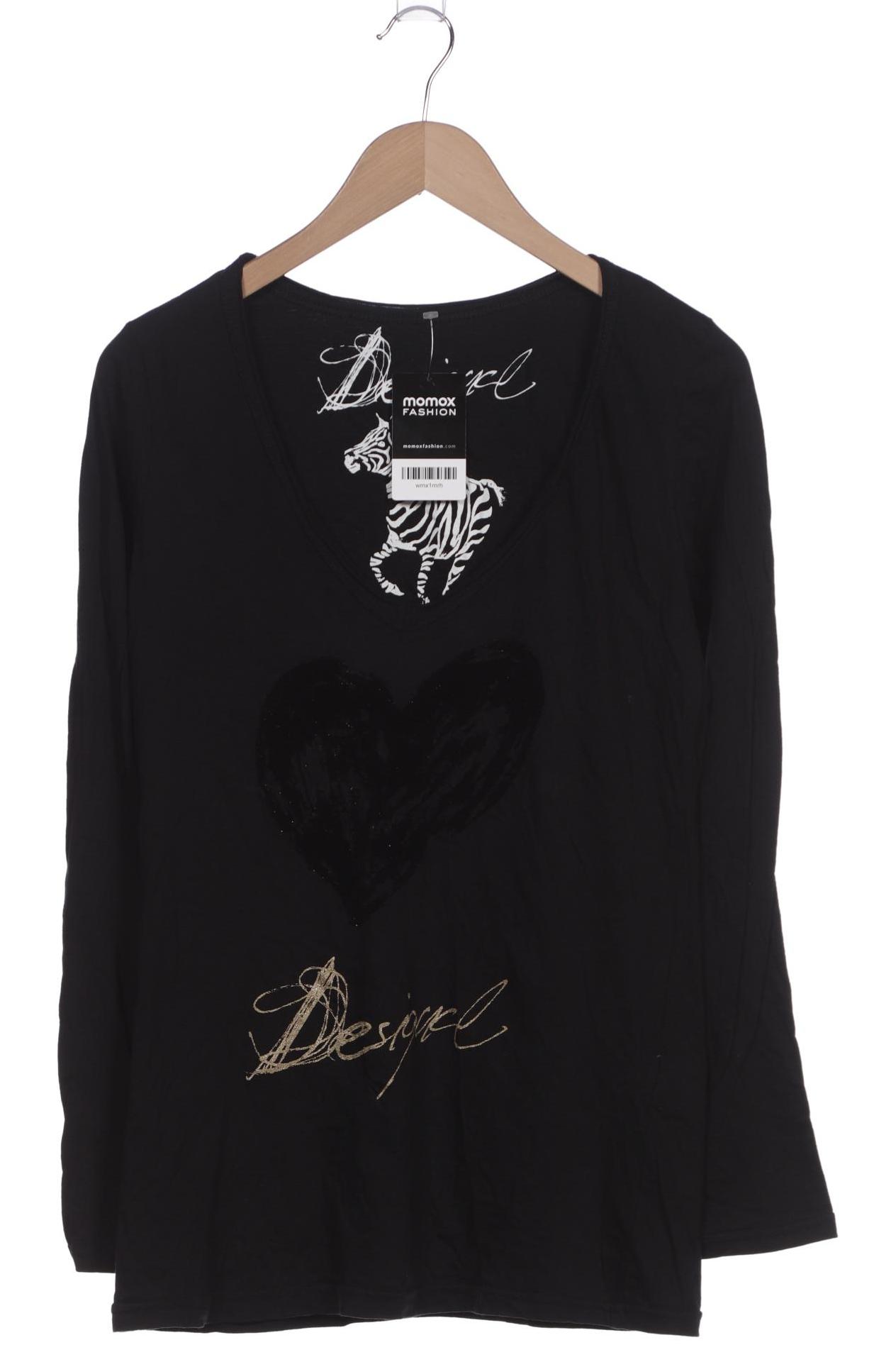 

Desigual Damen Langarmshirt, schwarz, Gr. 44