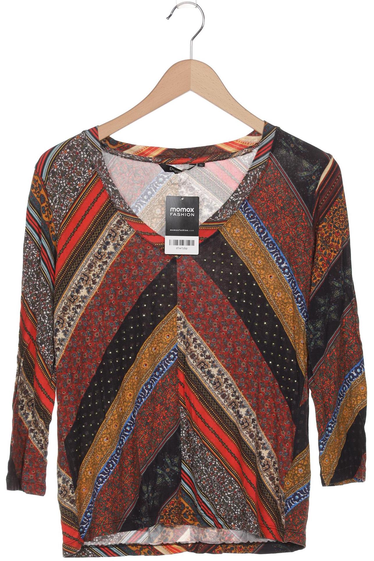 

Desigual Damen Langarmshirt, mehrfarbig, Gr. 44