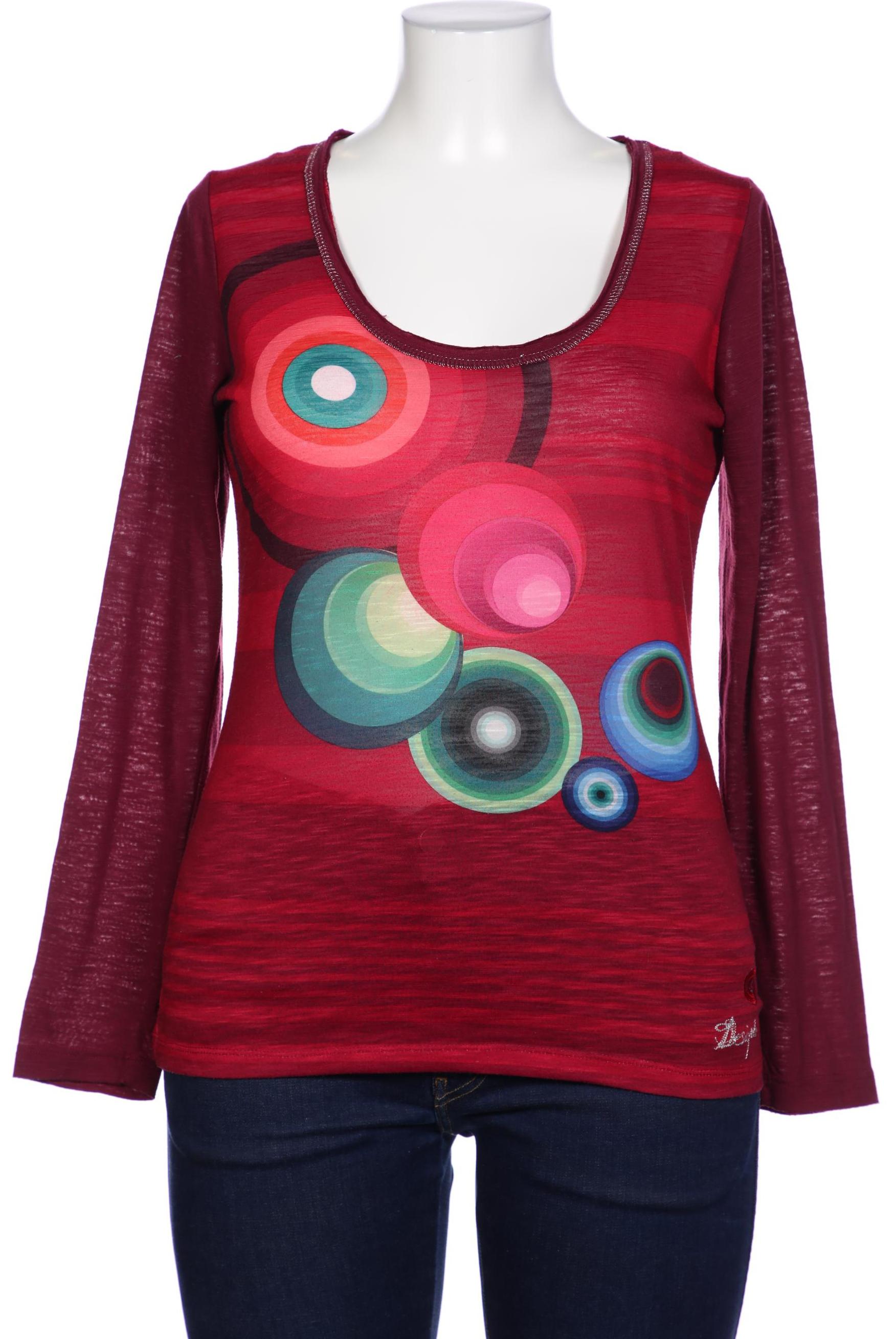 

Desigual Damen Langarmshirt, bordeaux