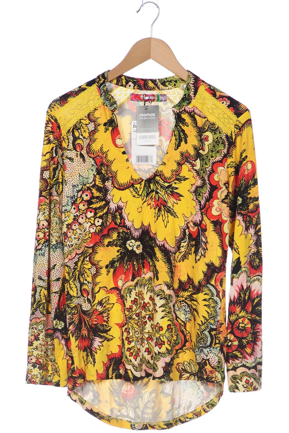 

Desigual Damen Langarmshirt, gelb, Gr. 38