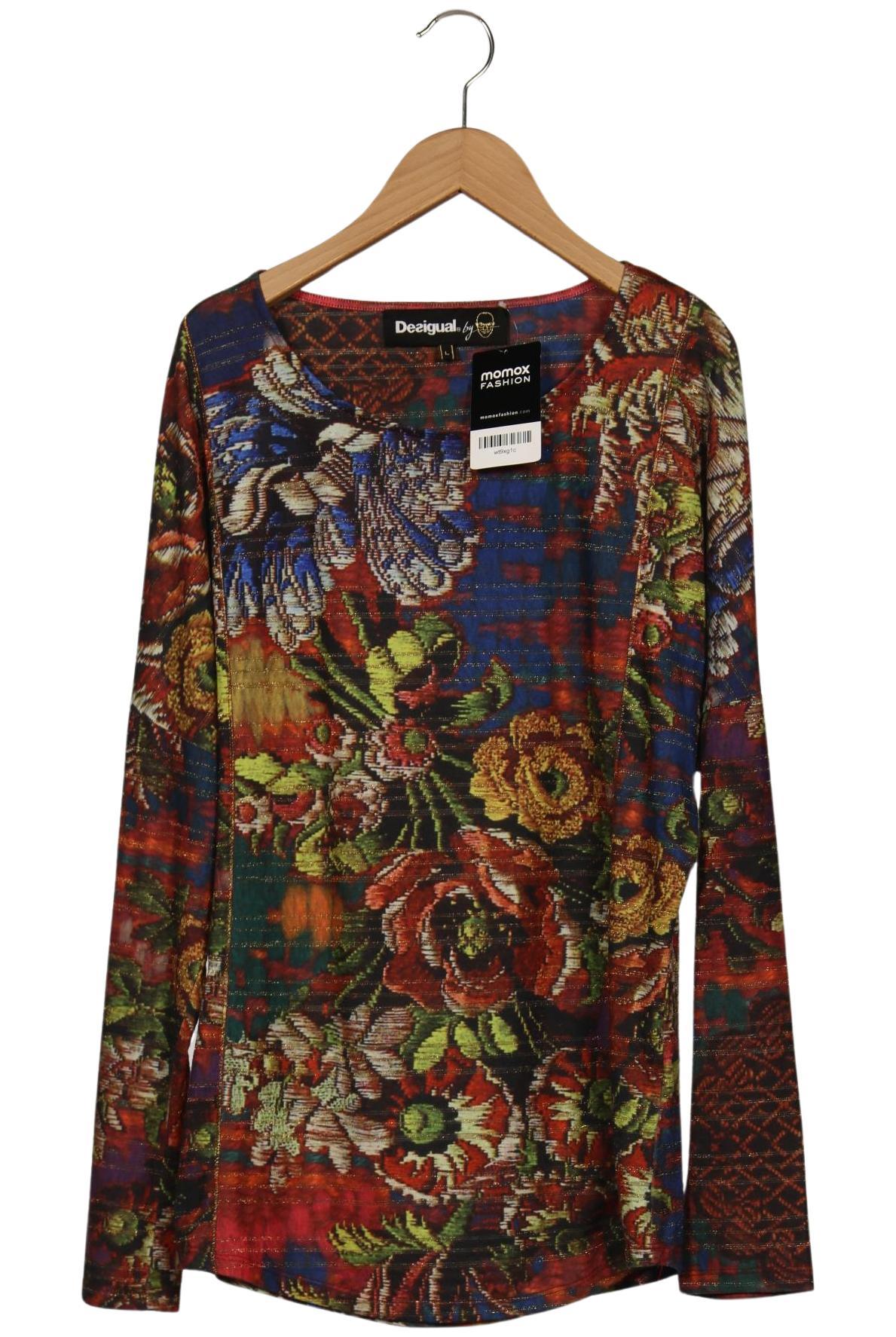 

Desigual Damen Langarmshirt, mehrfarbig, Gr. 42