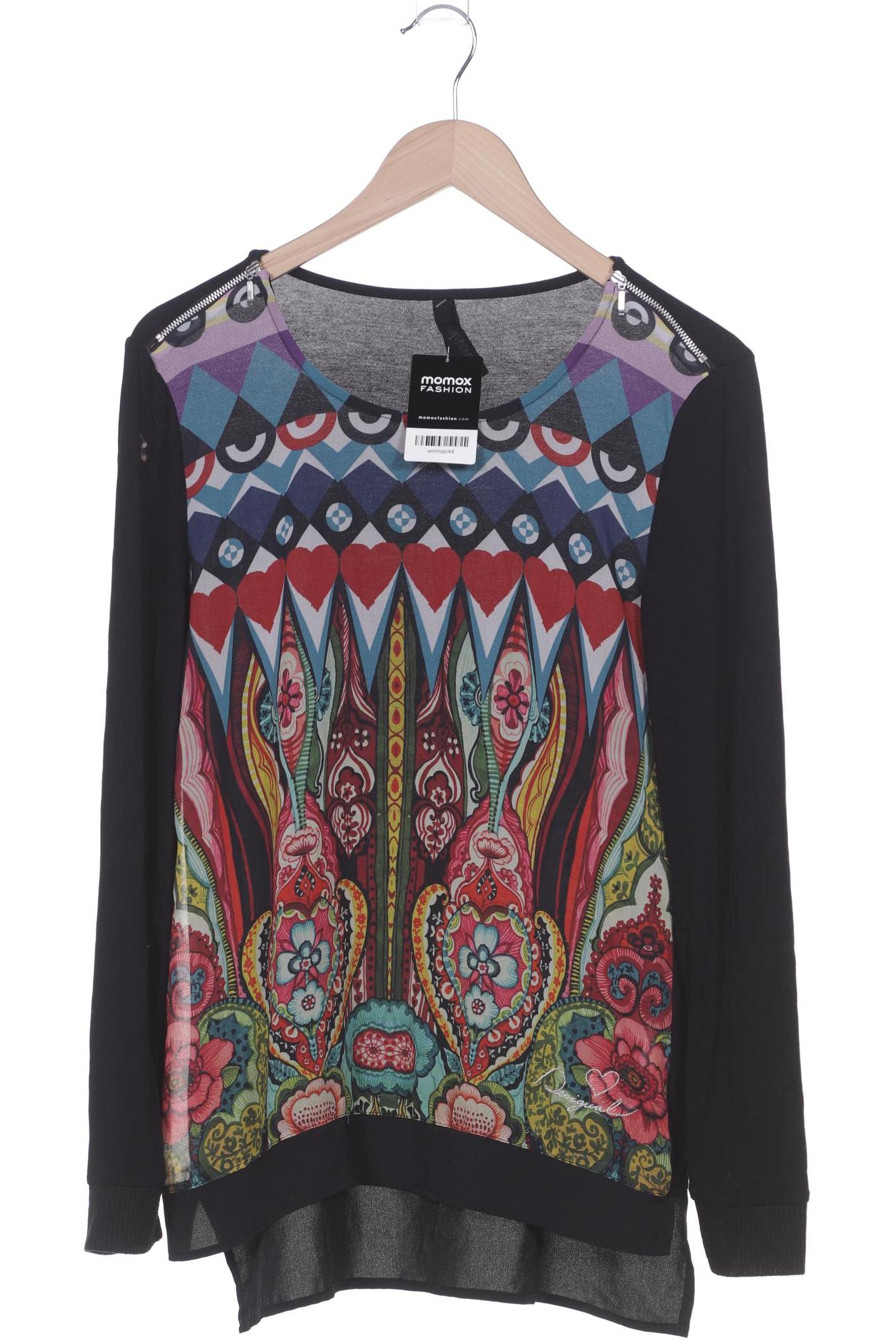 

Desigual Damen Langarmshirt, mehrfarbig, Gr. 42