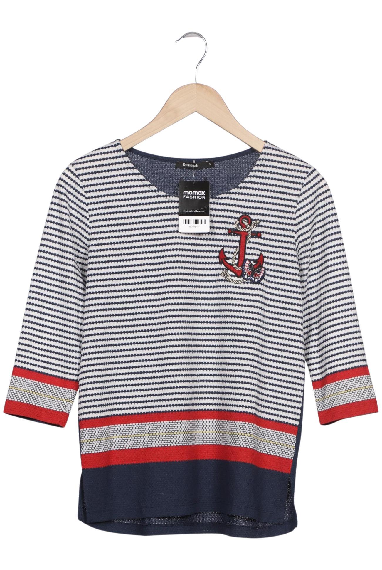 

Desigual Damen Langarmshirt, mehrfarbig, Gr. 38