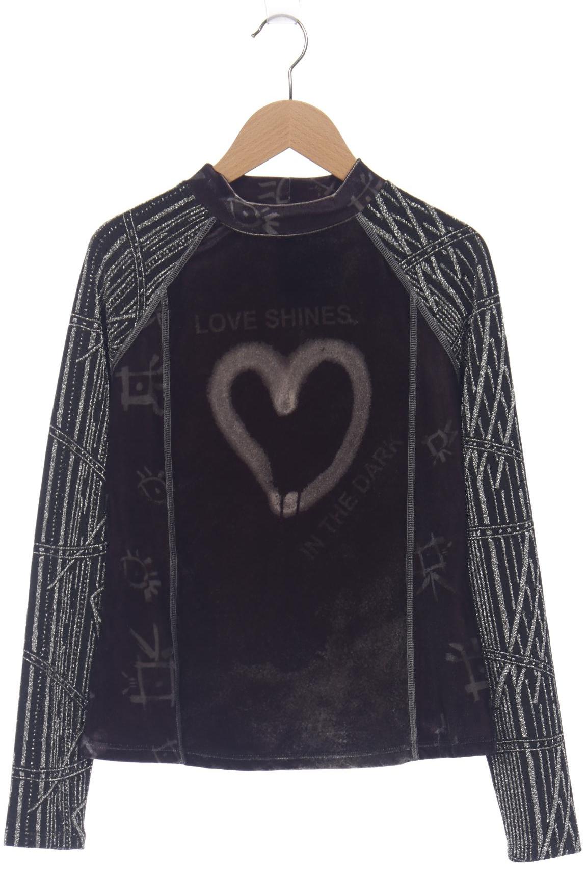 

Desigual Damen Langarmshirt, schwarz, Gr. 38