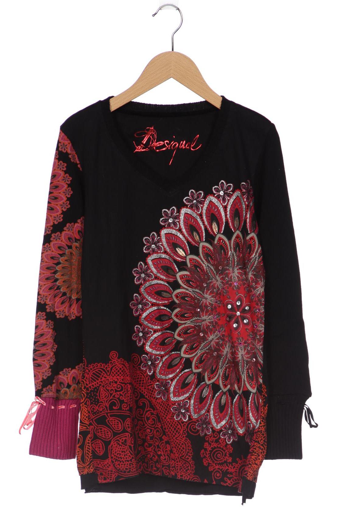 

Desigual Damen Langarmshirt, schwarz, Gr. 42