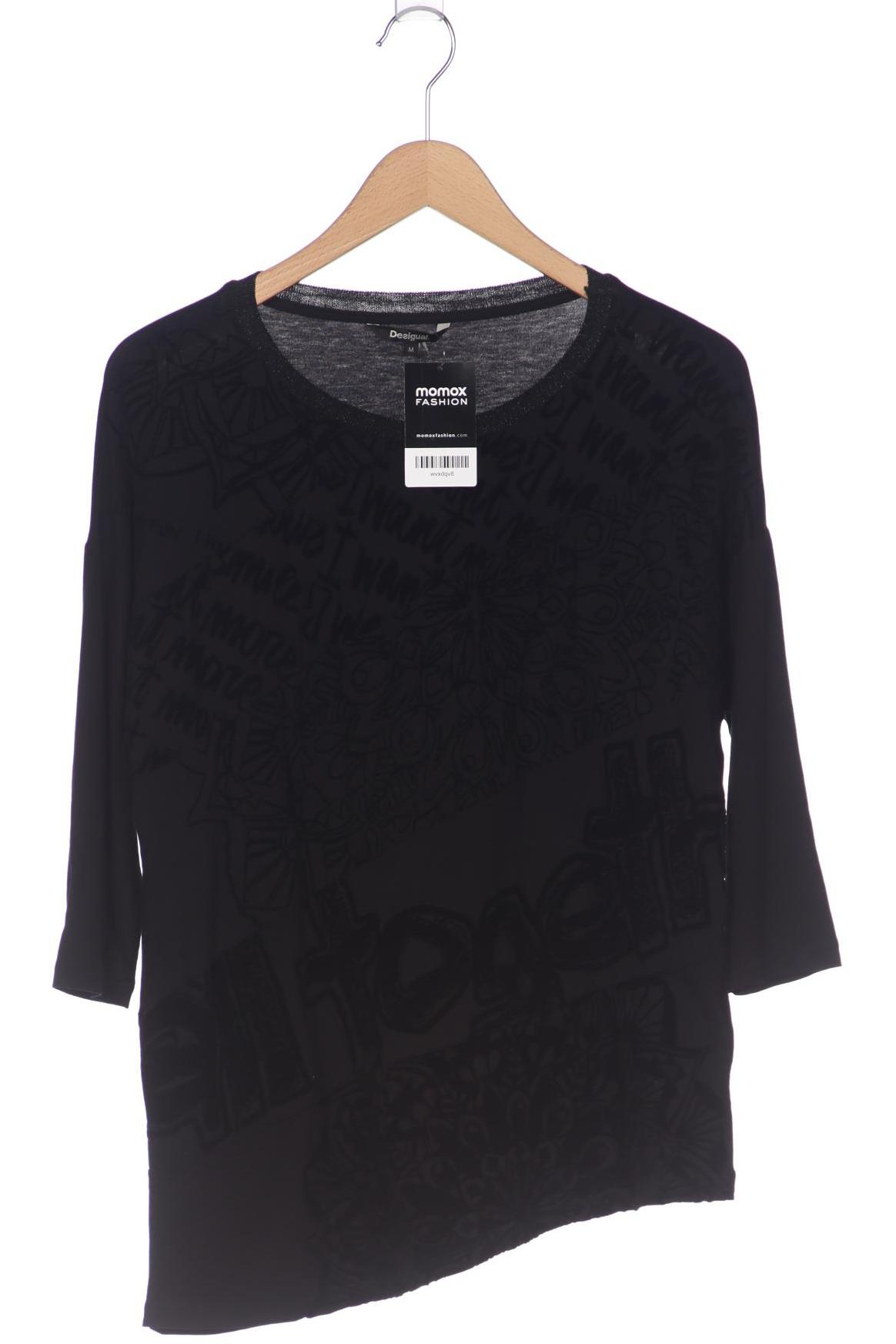 

Desigual Damen Langarmshirt, schwarz, Gr. 38