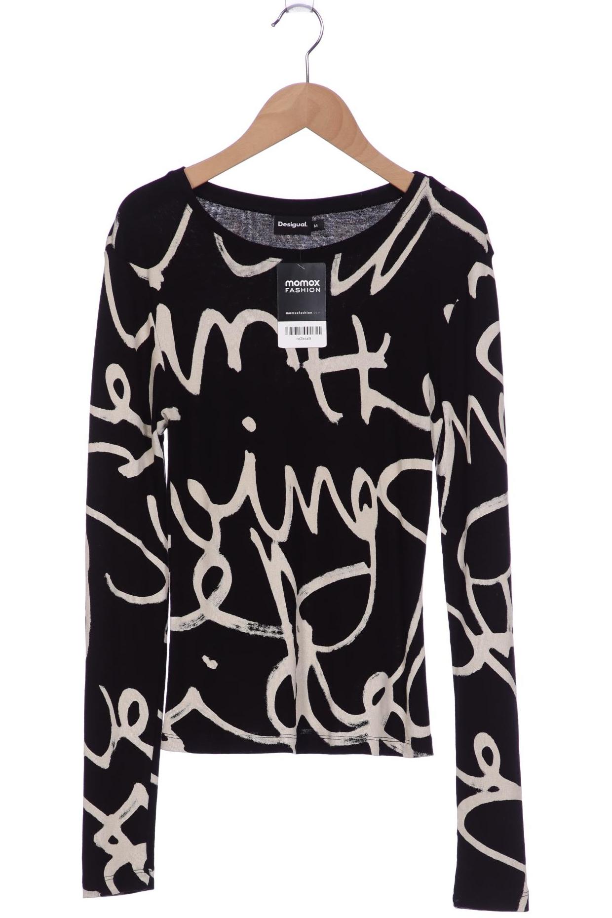 

Desigual Damen Langarmshirt, schwarz, Gr. 38