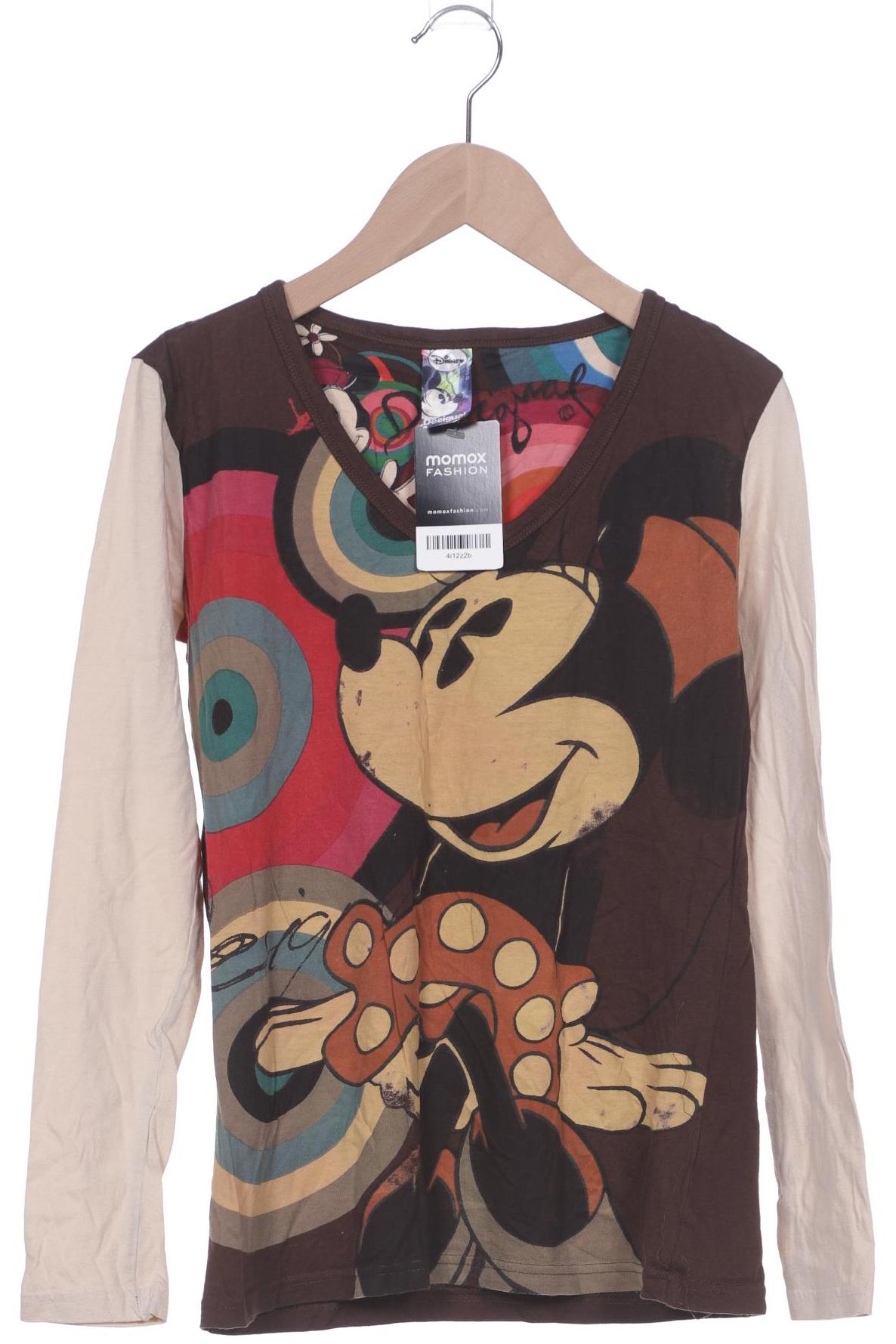 

Desigual Damen Langarmshirt, braun, Gr. 38