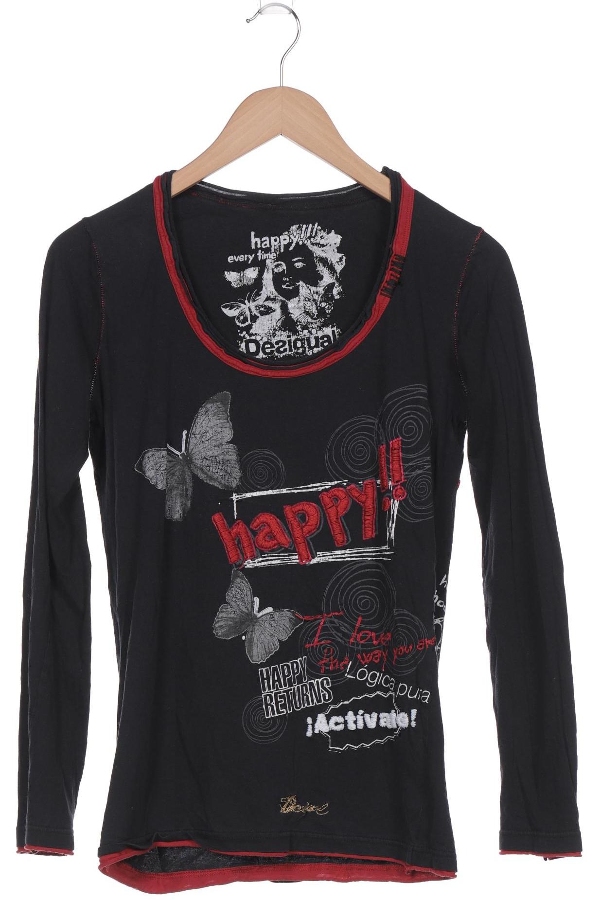 

Desigual Damen Langarmshirt, schwarz