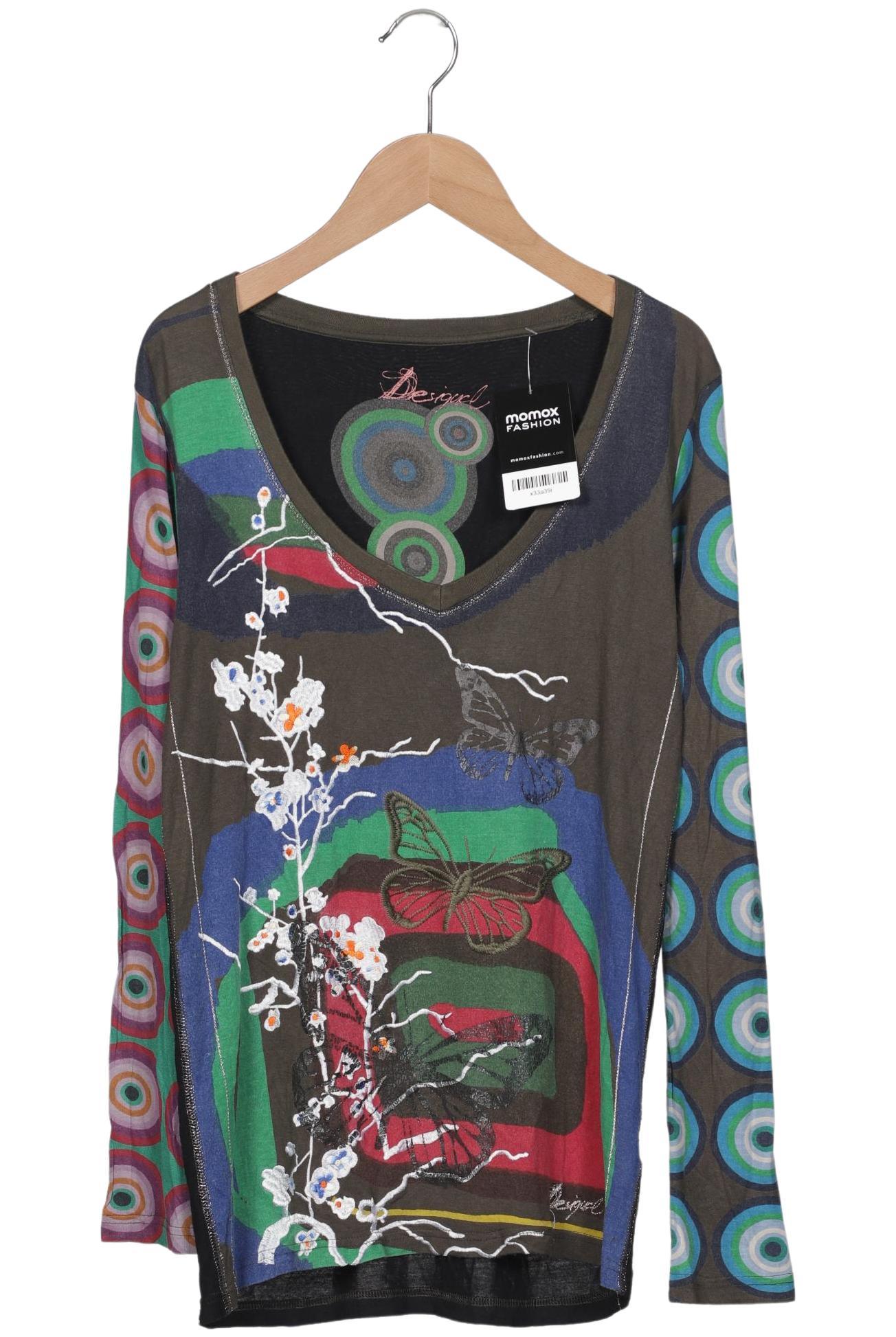 

Desigual Damen Langarmshirt, mehrfarbig, Gr. 42