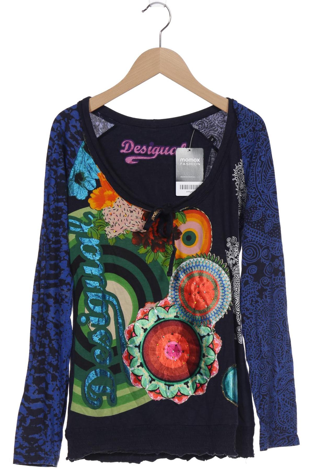 

Desigual Damen Langarmshirt, marineblau