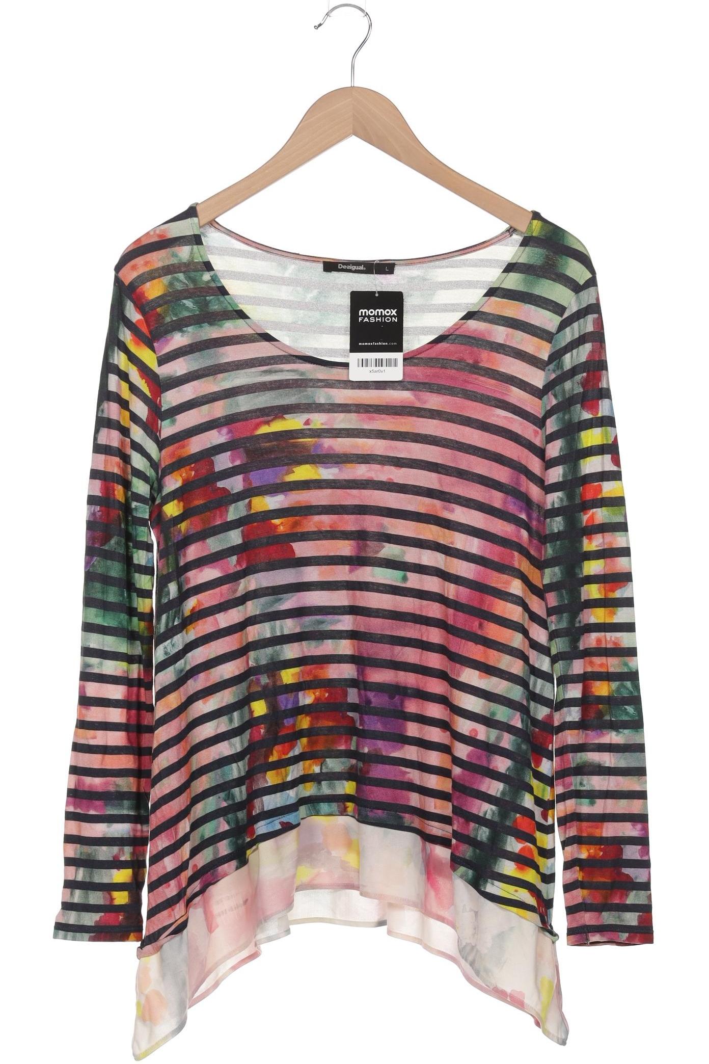 

Desigual Damen Langarmshirt, mehrfarbig, Gr. 42