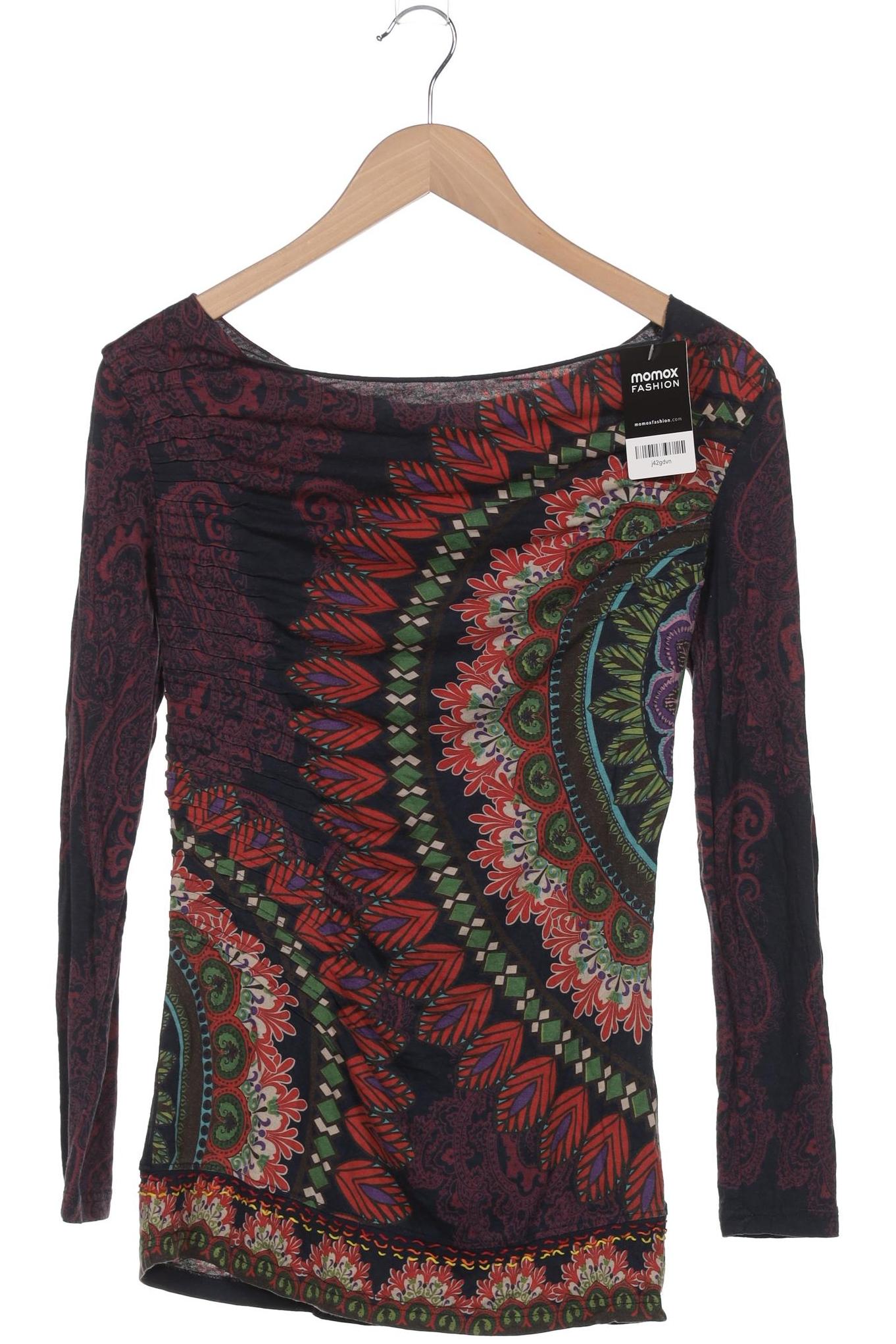 

Desigual Damen Langarmshirt, mehrfarbig, Gr. 36