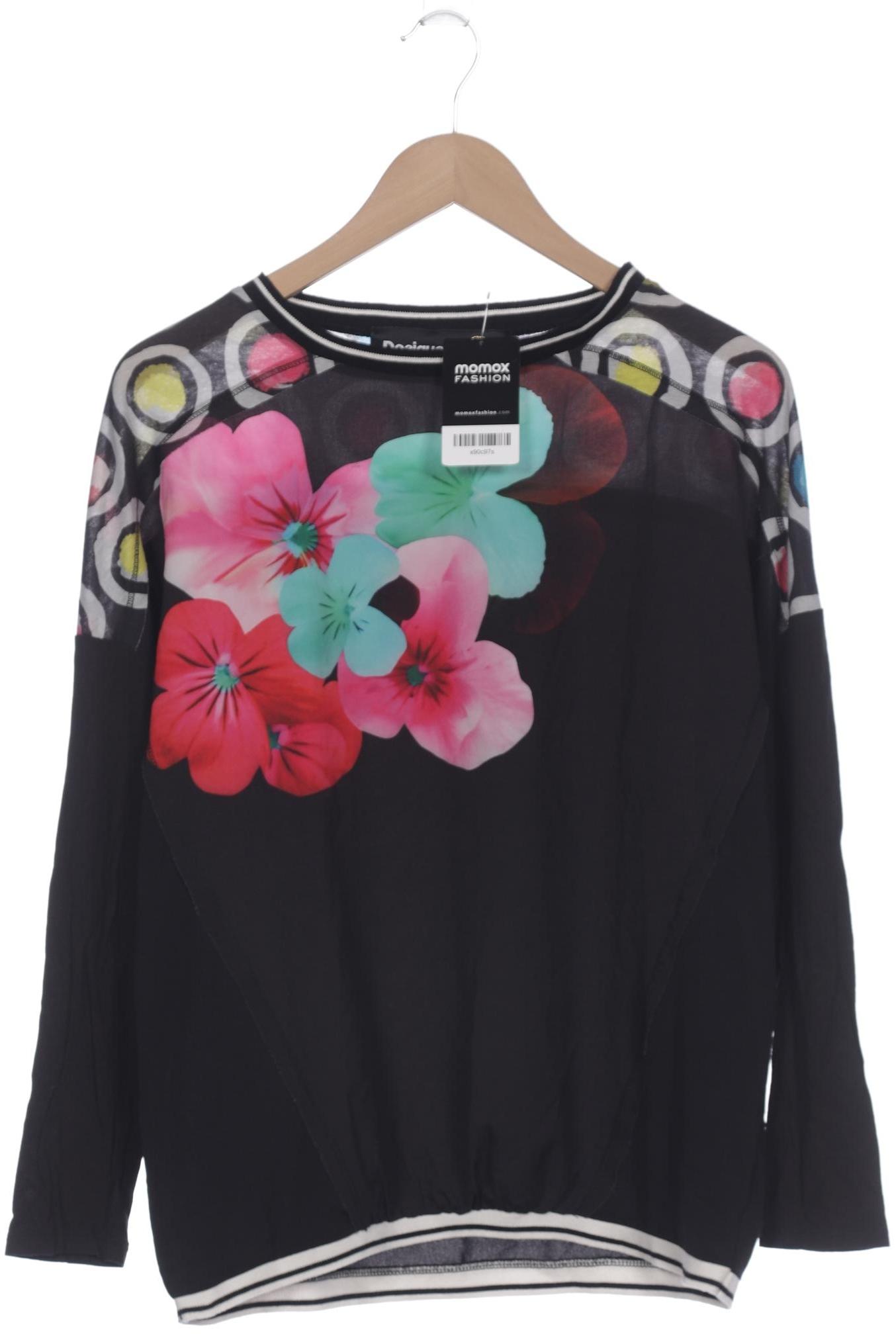 

Desigual Damen Langarmshirt, schwarz, Gr. 42