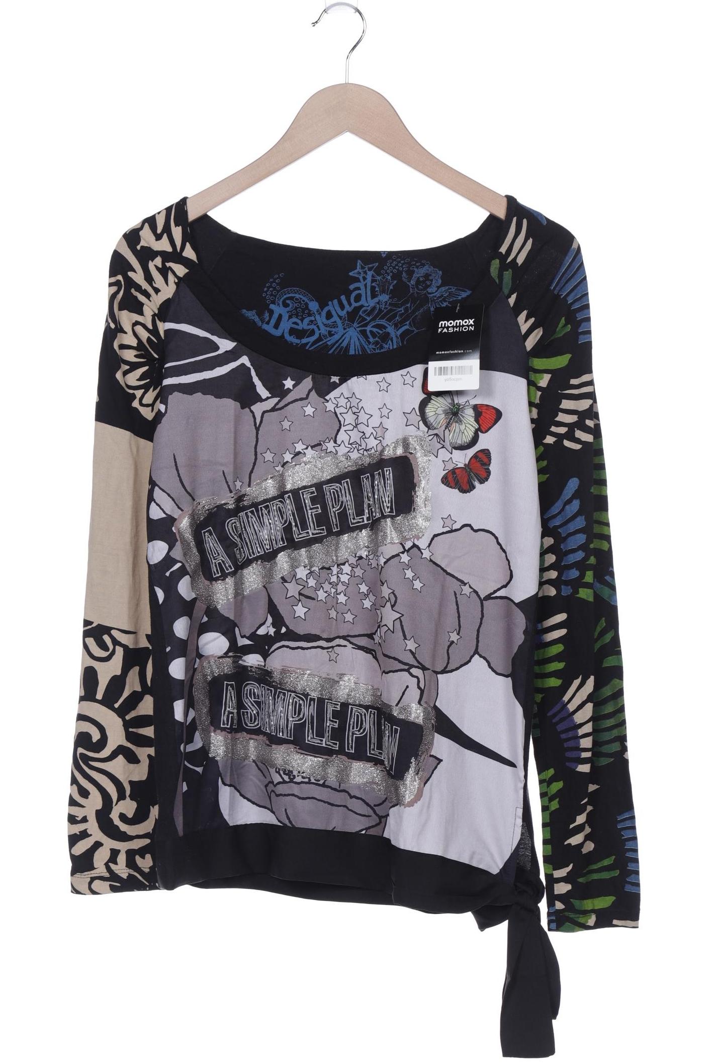 

Desigual Damen Langarmshirt, mehrfarbig, Gr. 42