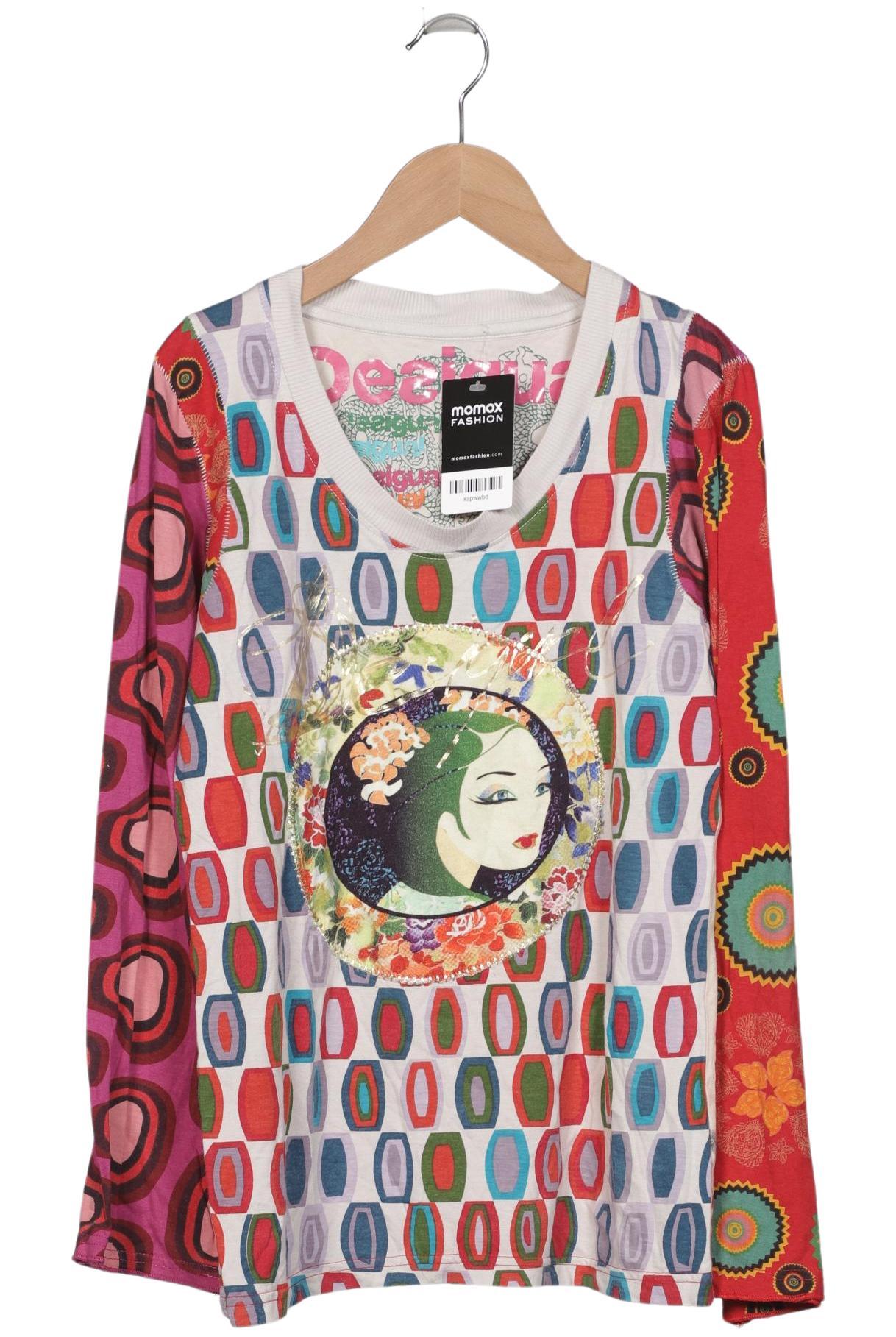 

Desigual Damen Langarmshirt, mehrfarbig, Gr. 42