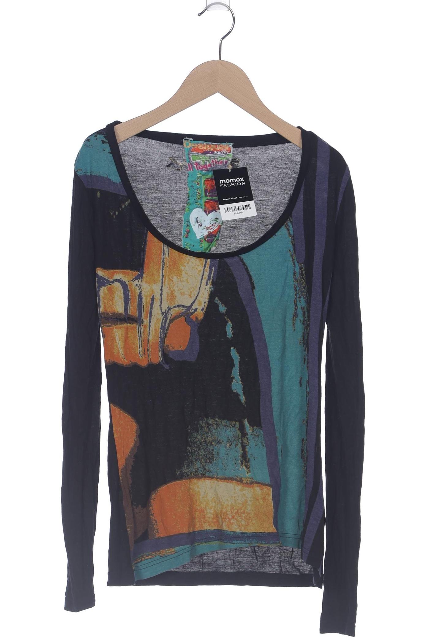 

Desigual Damen Langarmshirt, schwarz, Gr. 38