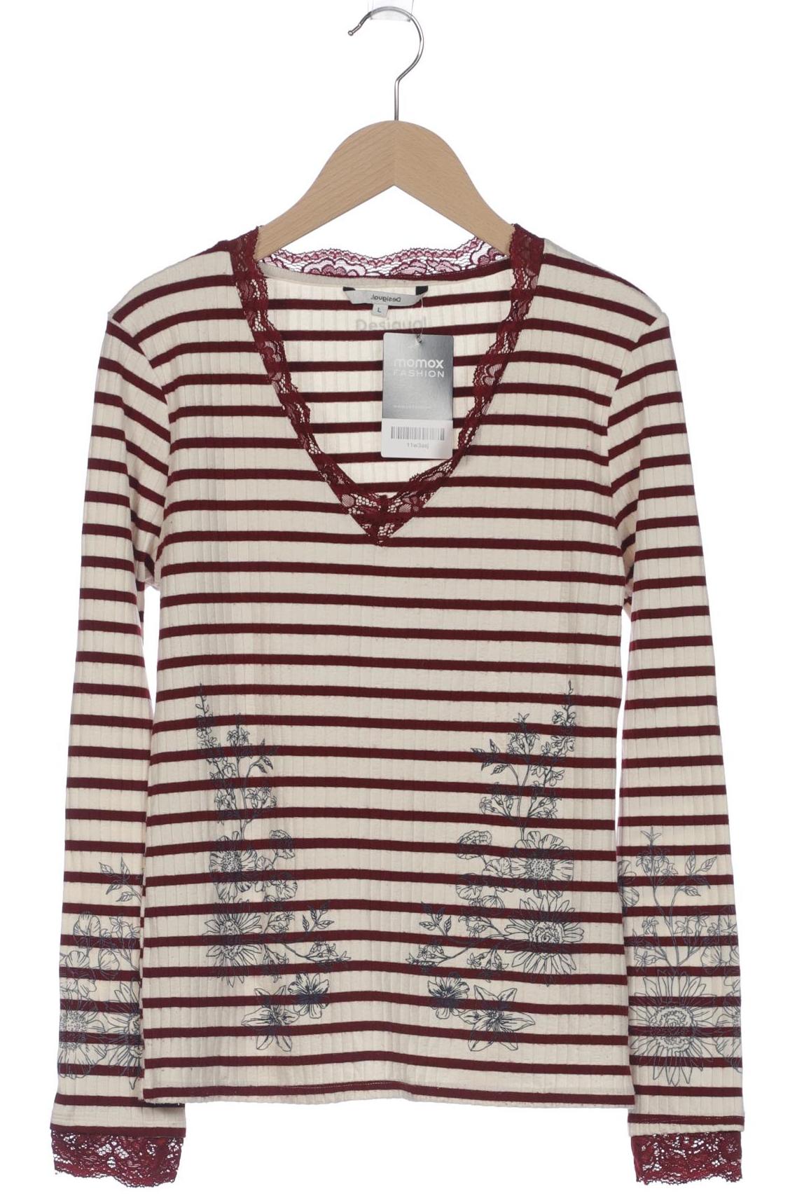 

Desigual Damen Langarmshirt, weiß, Gr. 42
