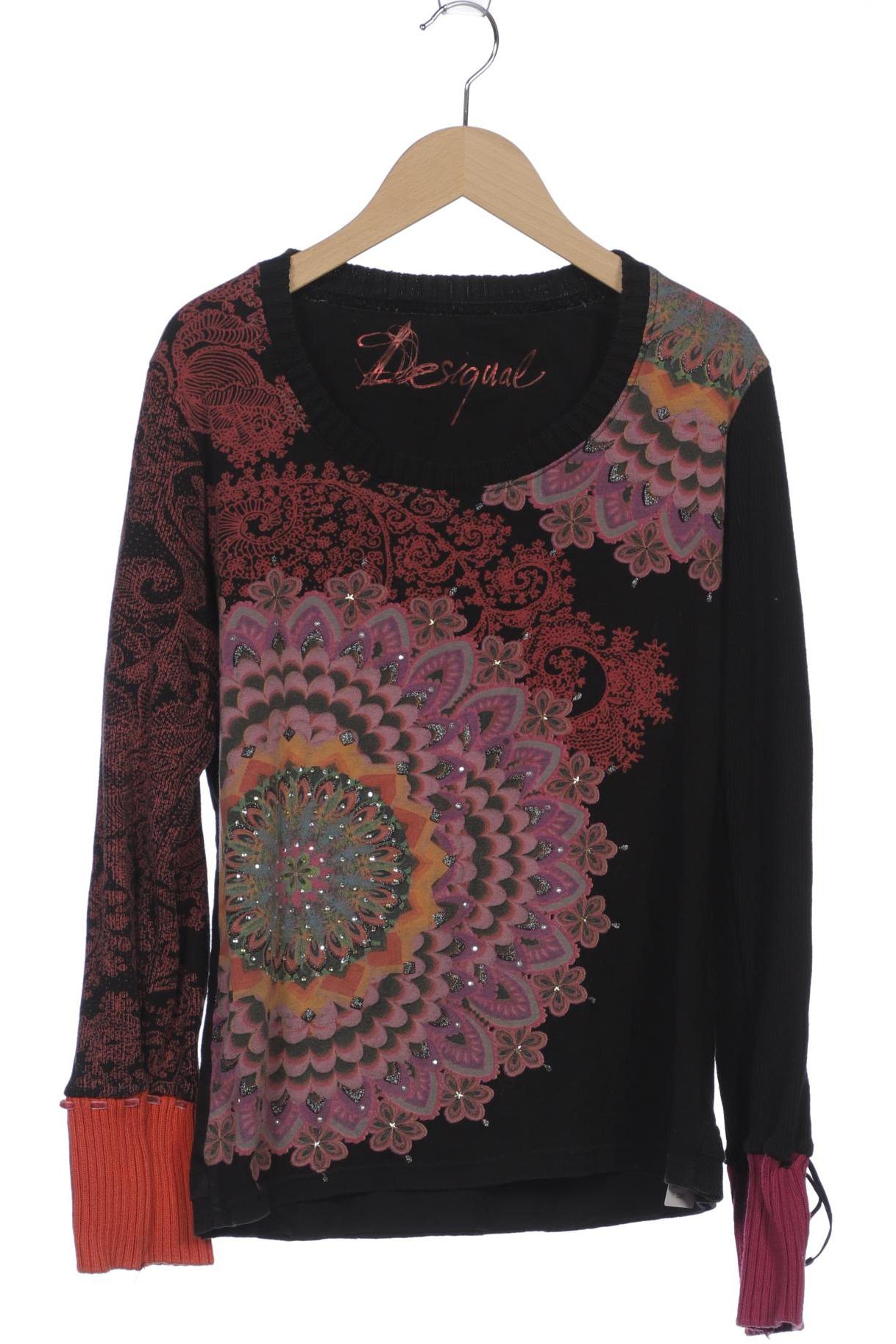 

Desigual Damen Langarmshirt, schwarz, Gr. 42