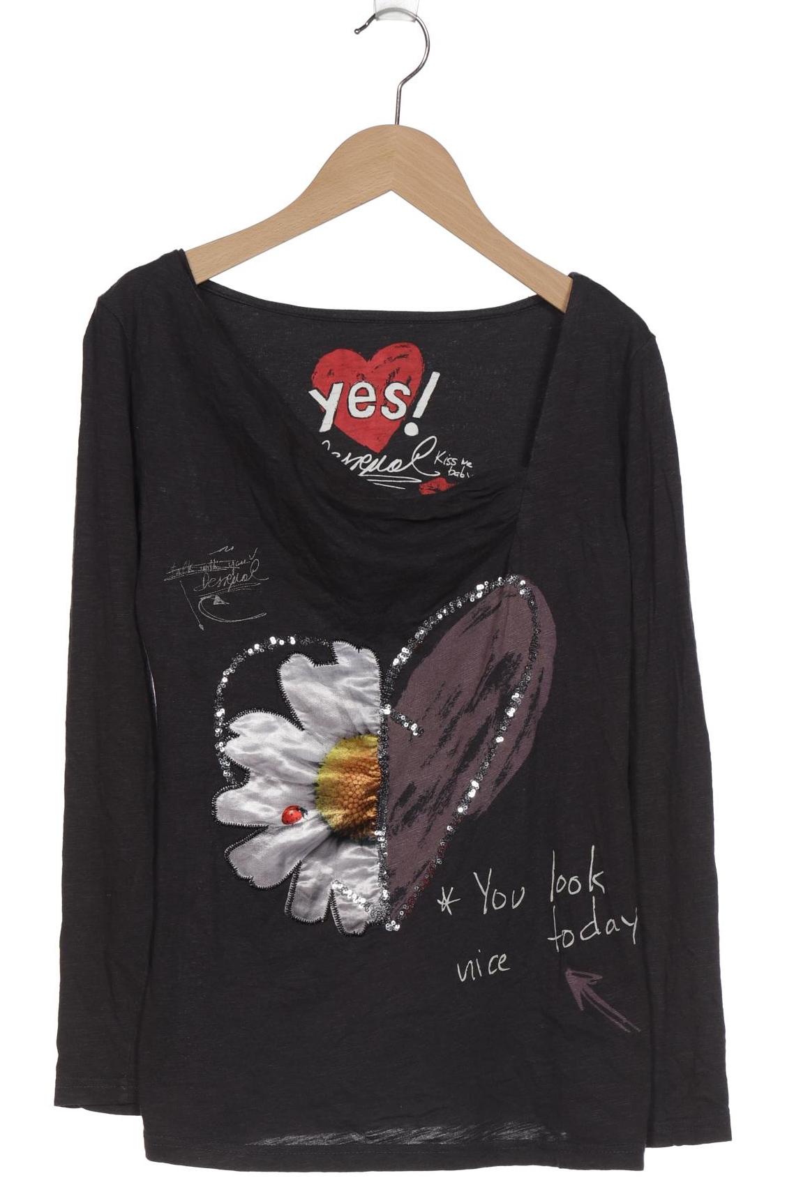 

Desigual Damen Langarmshirt, grau