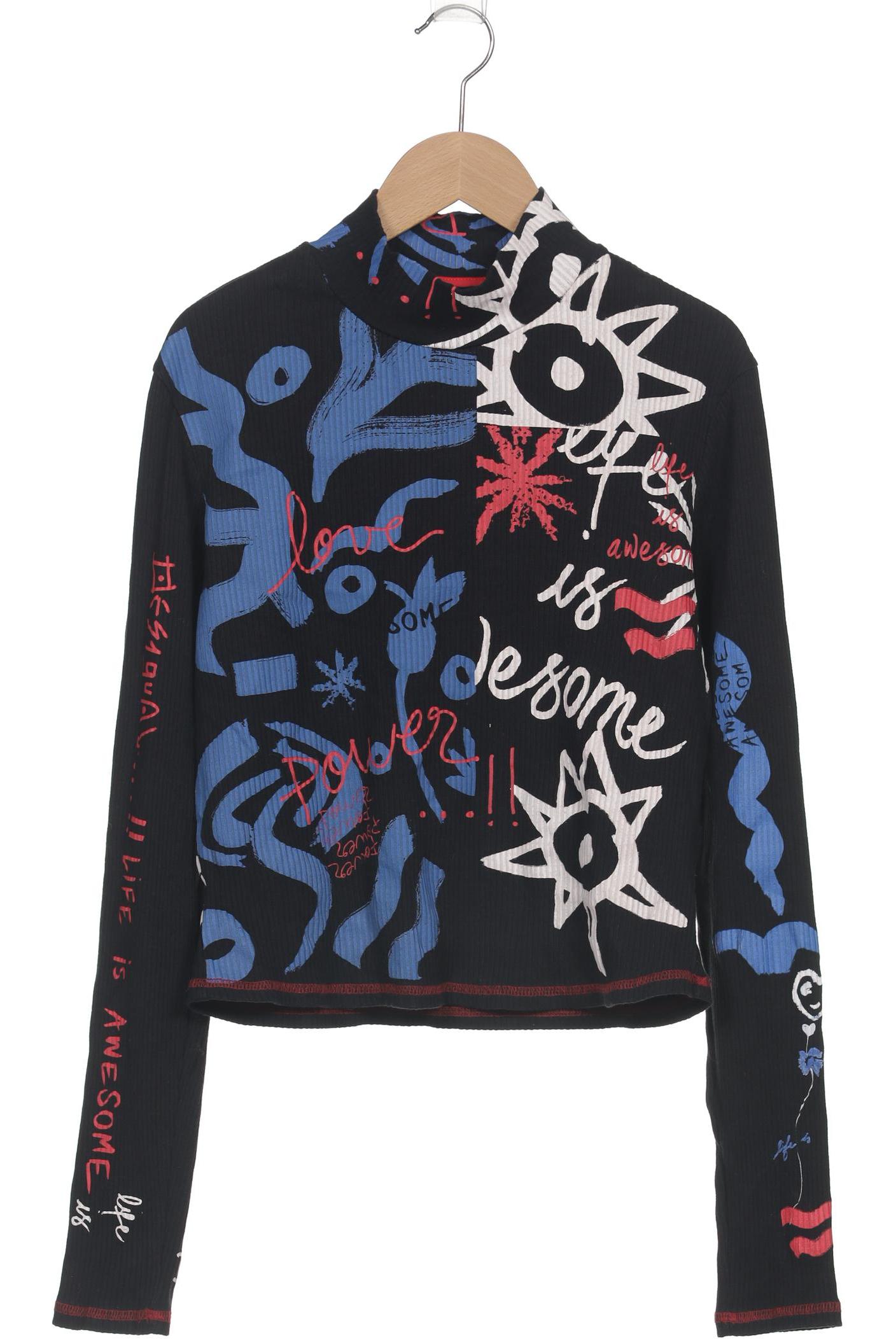 

Desigual Damen Langarmshirt, schwarz, Gr. 42