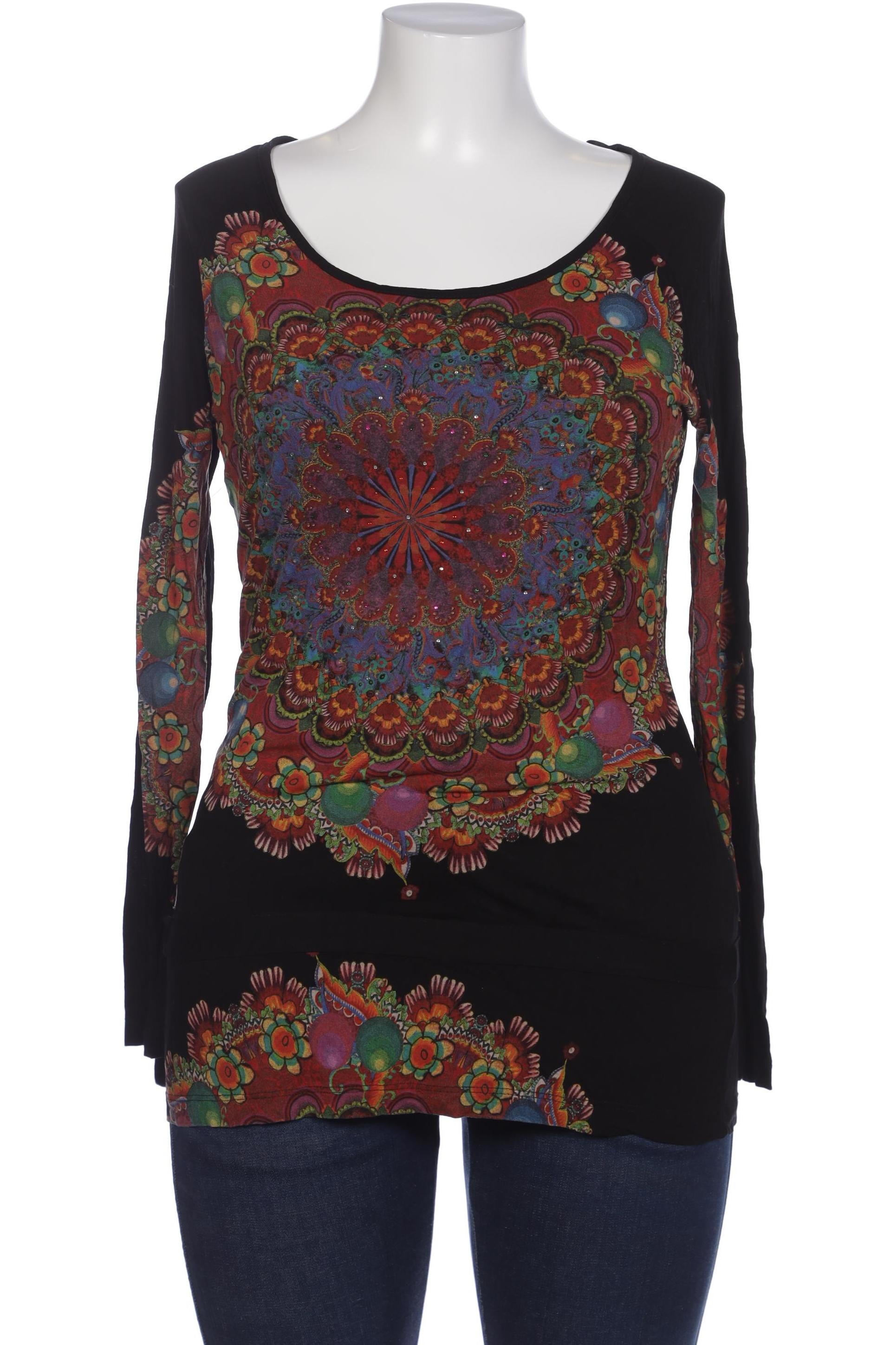 

Desigual Damen Langarmshirt, schwarz, Gr. 42