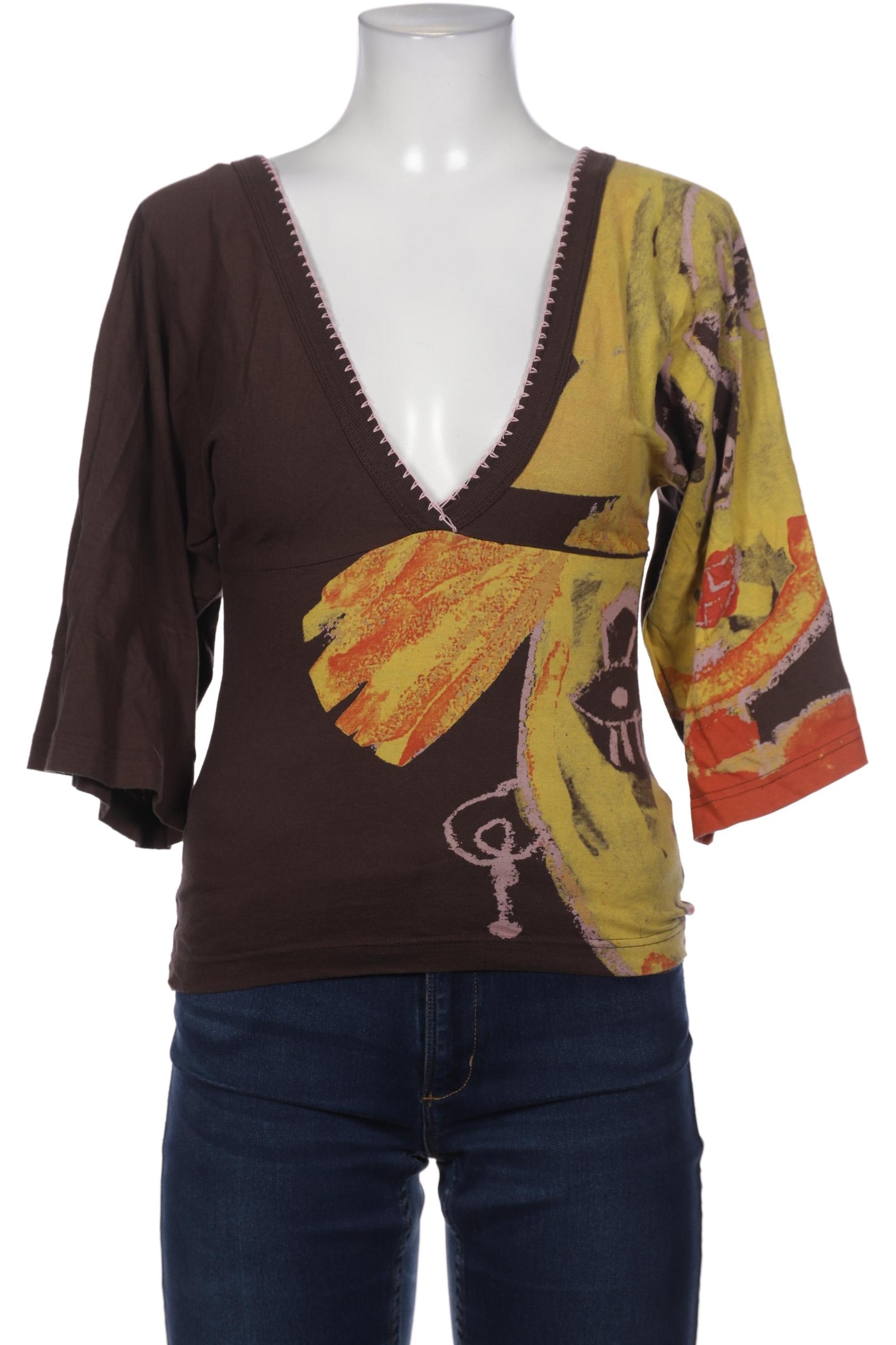 

Desigual Damen Langarmshirt, braun, Gr. 38
