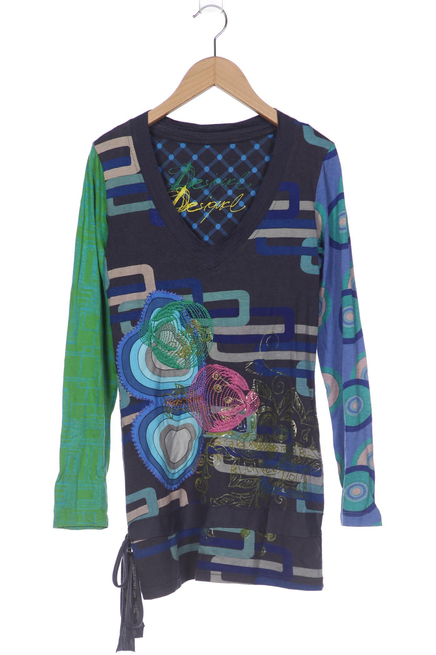 

Desigual Damen Langarmshirt, blau